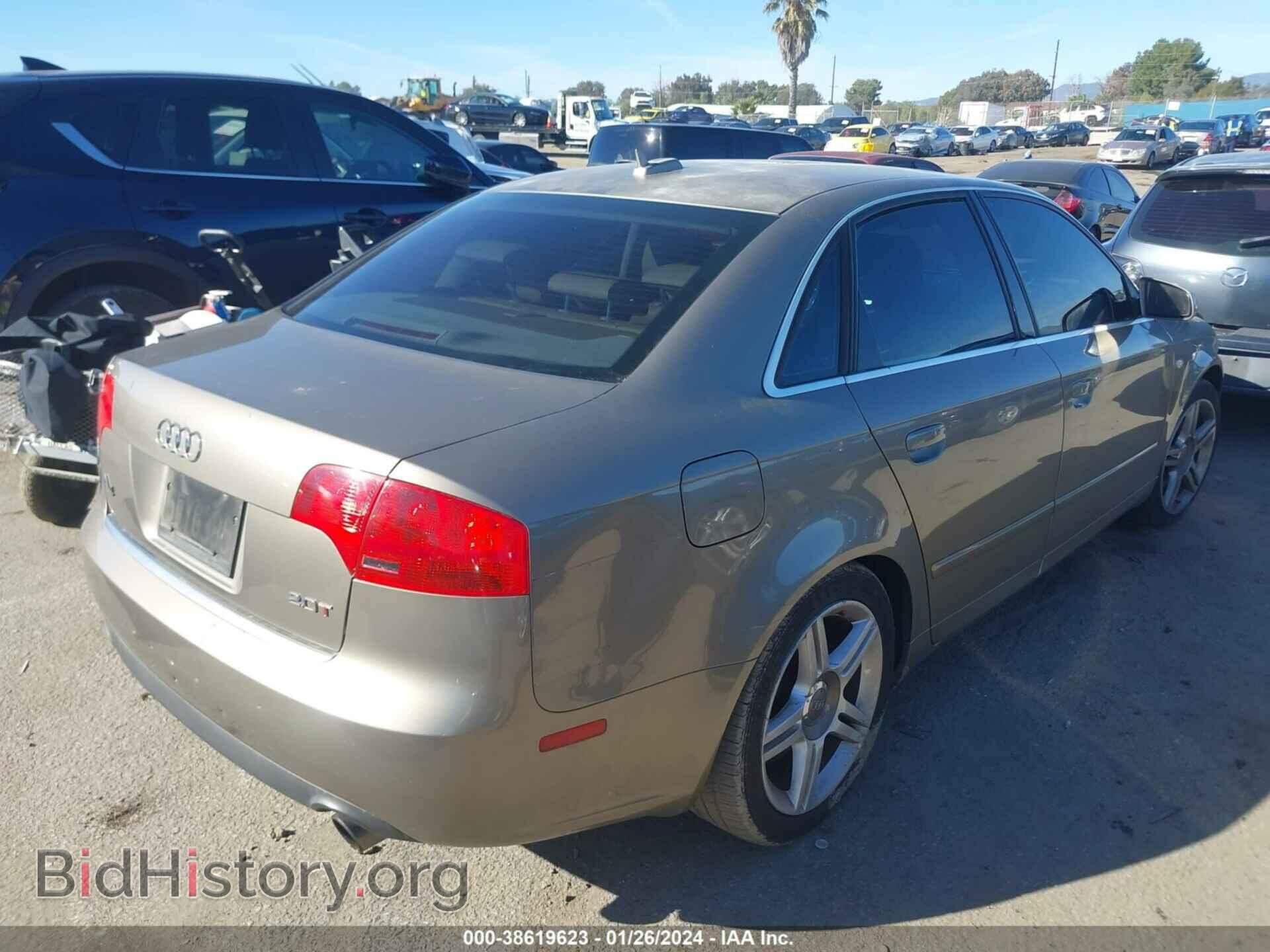 2006 AUDI A4 - VIN: WAUAF78E16A288624 - Фото 4