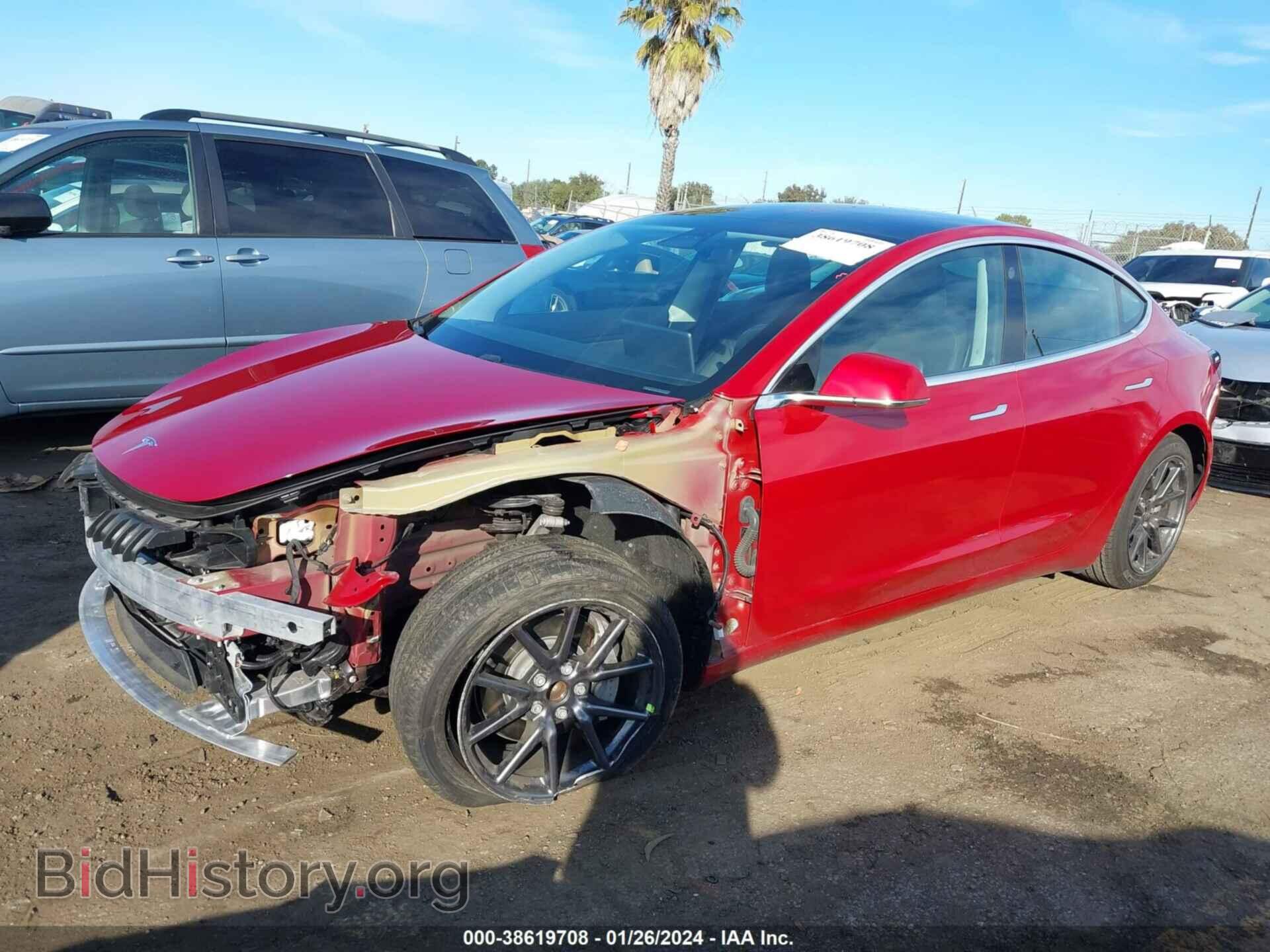2019 TESLA MODEL 3 - VIN: 5YJ3E1EA4KF305625 - Фото 2