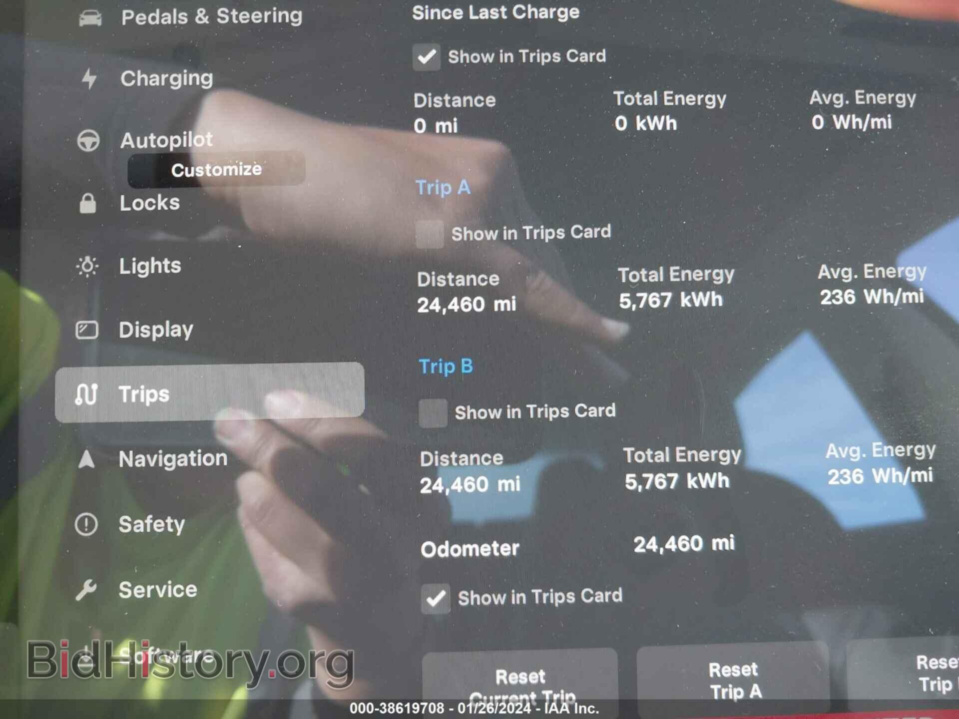 2019 TESLA MODEL 3 - VIN: 5YJ3E1EA4KF305625 - Фото 7