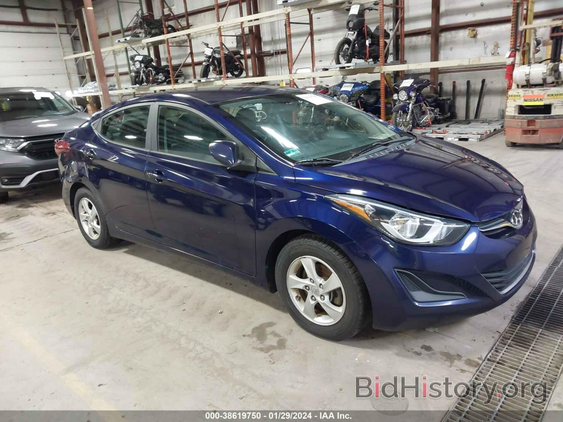 Фотография 5NPDH4AE4EH483403 - HYUNDAI ELANTRA 2014