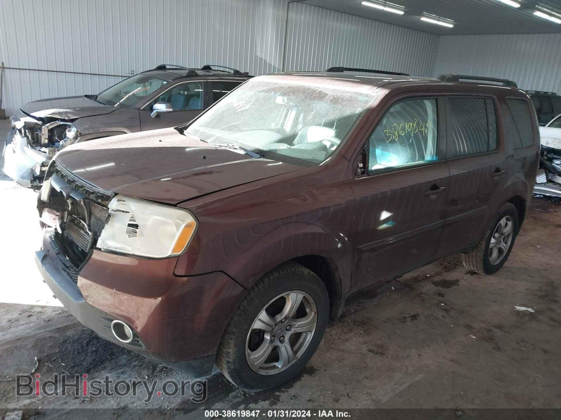 2012 HONDA PILOT - VIN: 5FNYF4H51CB016609 - Фото 2