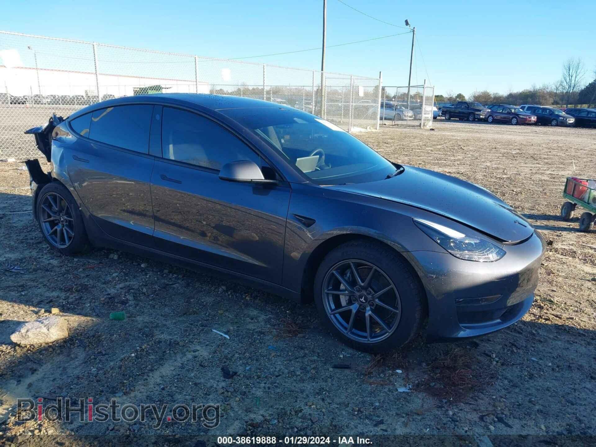Photo 5YJ3E1EA7PF637839 - TESLA MODEL 3 2023