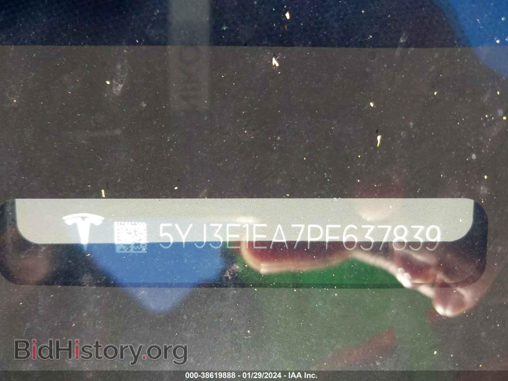 2023 TESLA MODEL 3 - VIN: 5YJ3E1EA7PF637839 - Фото 9