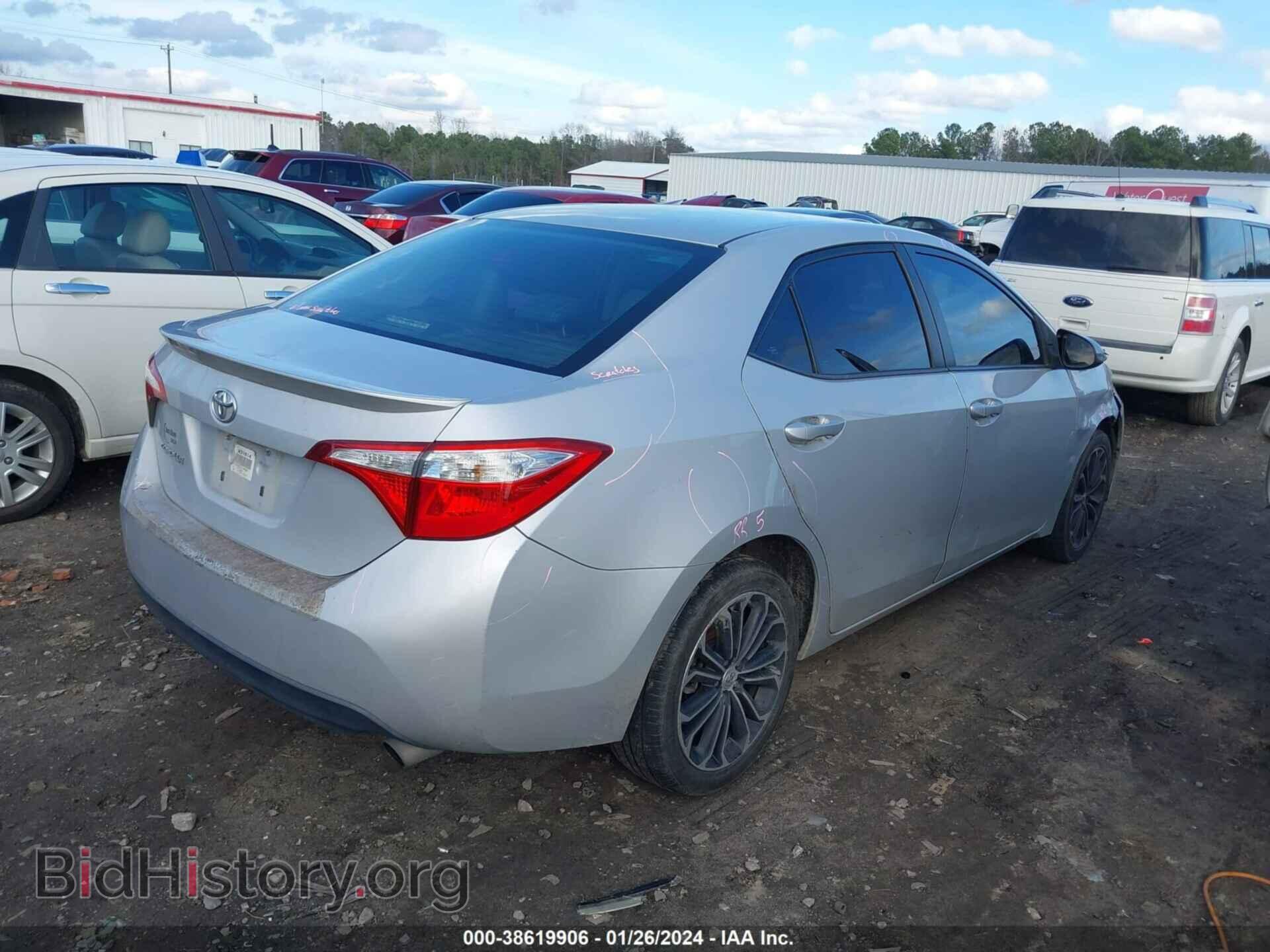 2015 TOYOTA COROLLA - VIN: 2T1BURHEXFC292806 - Фото 4