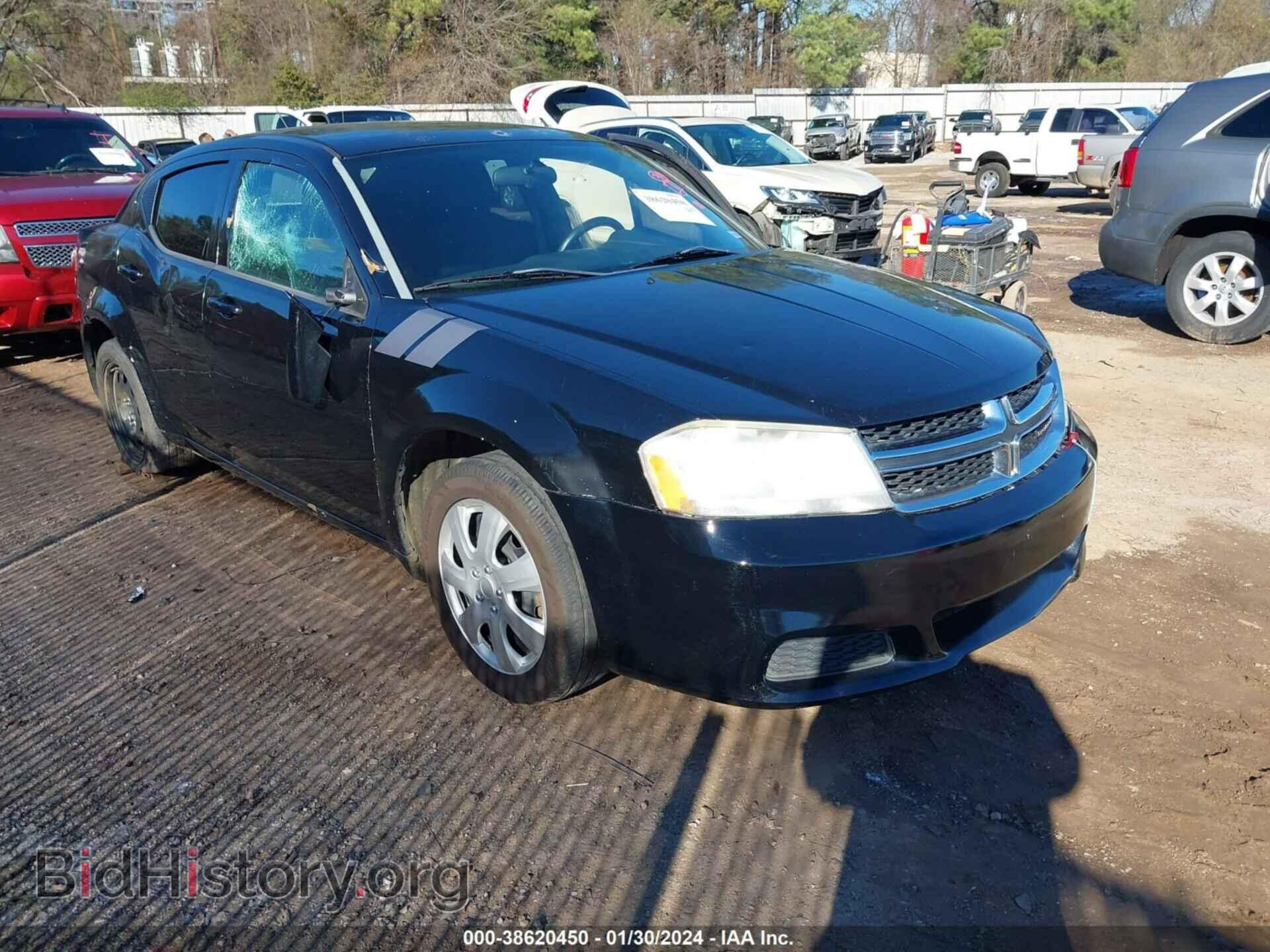 Photo 1C3CDZAB3EN180823 - DODGE AVENGER 2014