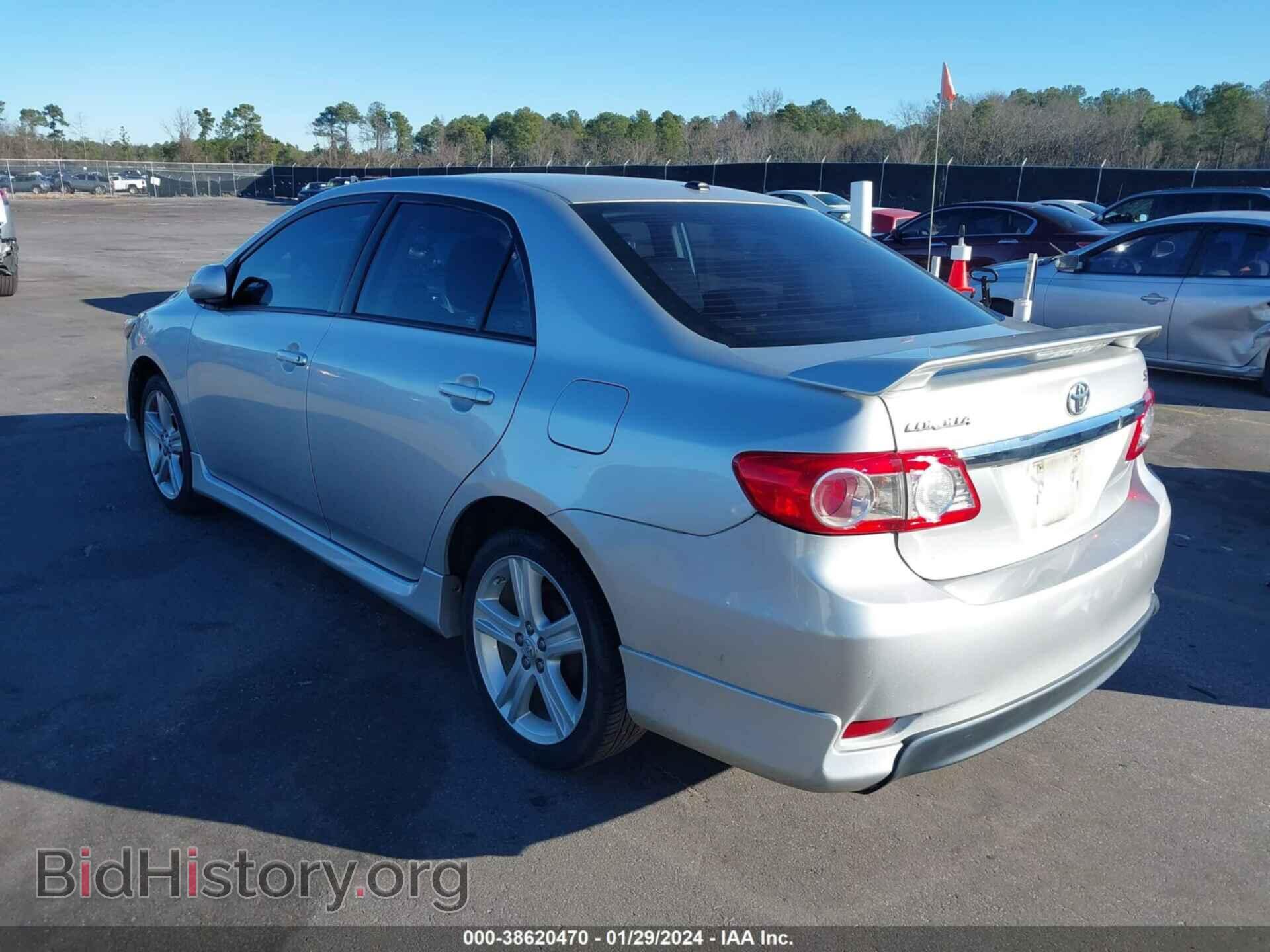 2013 TOYOTA COROLLA - VIN: 5YFBU4EEXDP165364 - Фото 3
