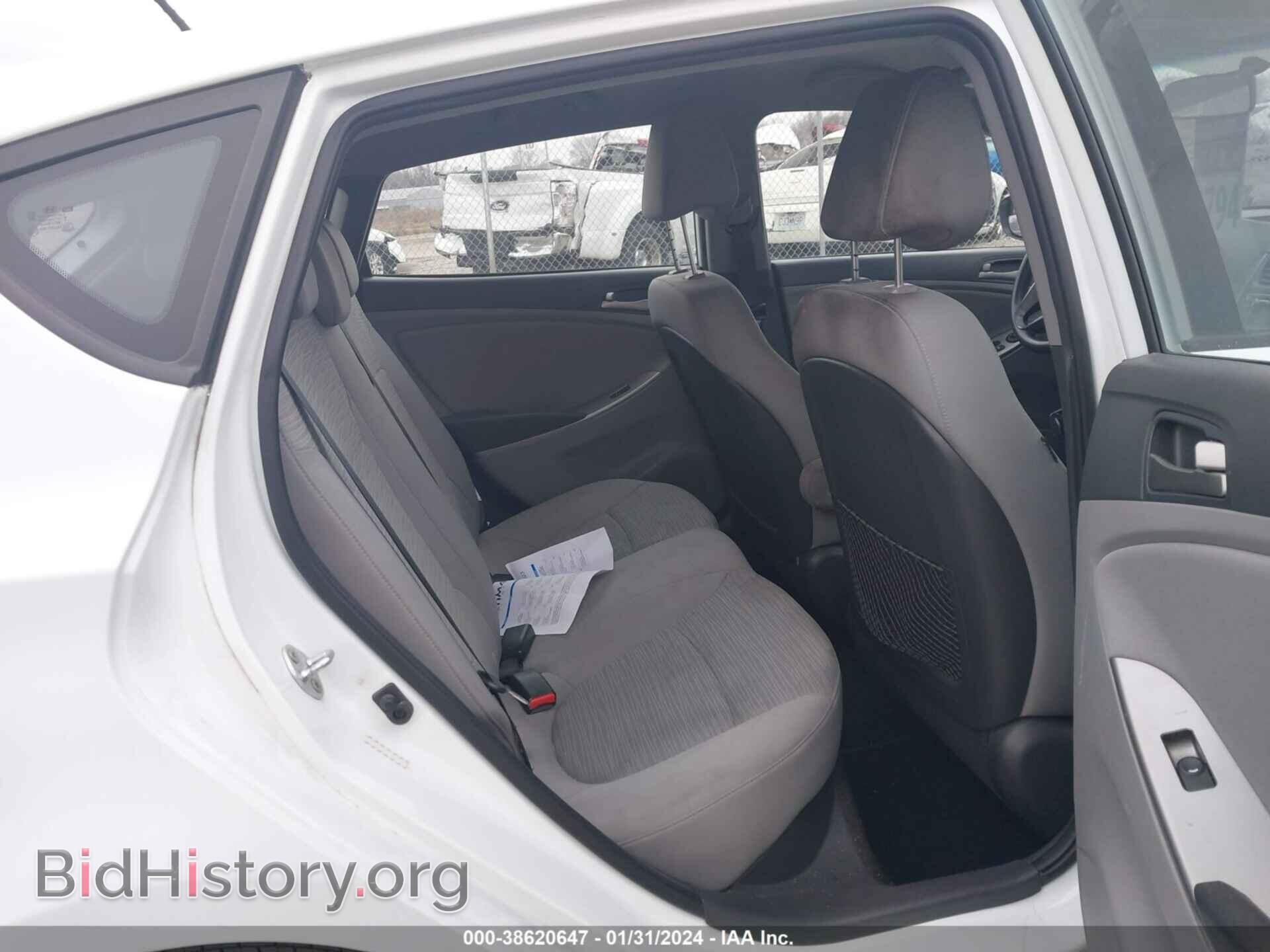 2016 HYUNDAI ACCENT - VIN: KMHCT5AE2GU261009 - Фото 8