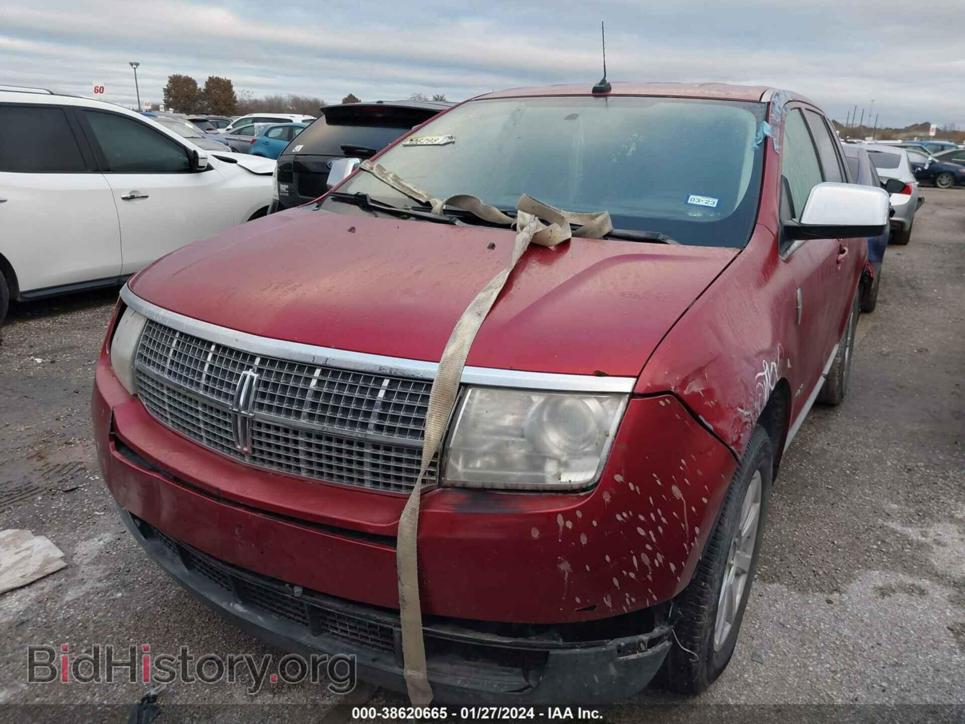 2008 LINCOLN MKX - VIN: 2LMDU68C38BJ16911 - Фото 2
