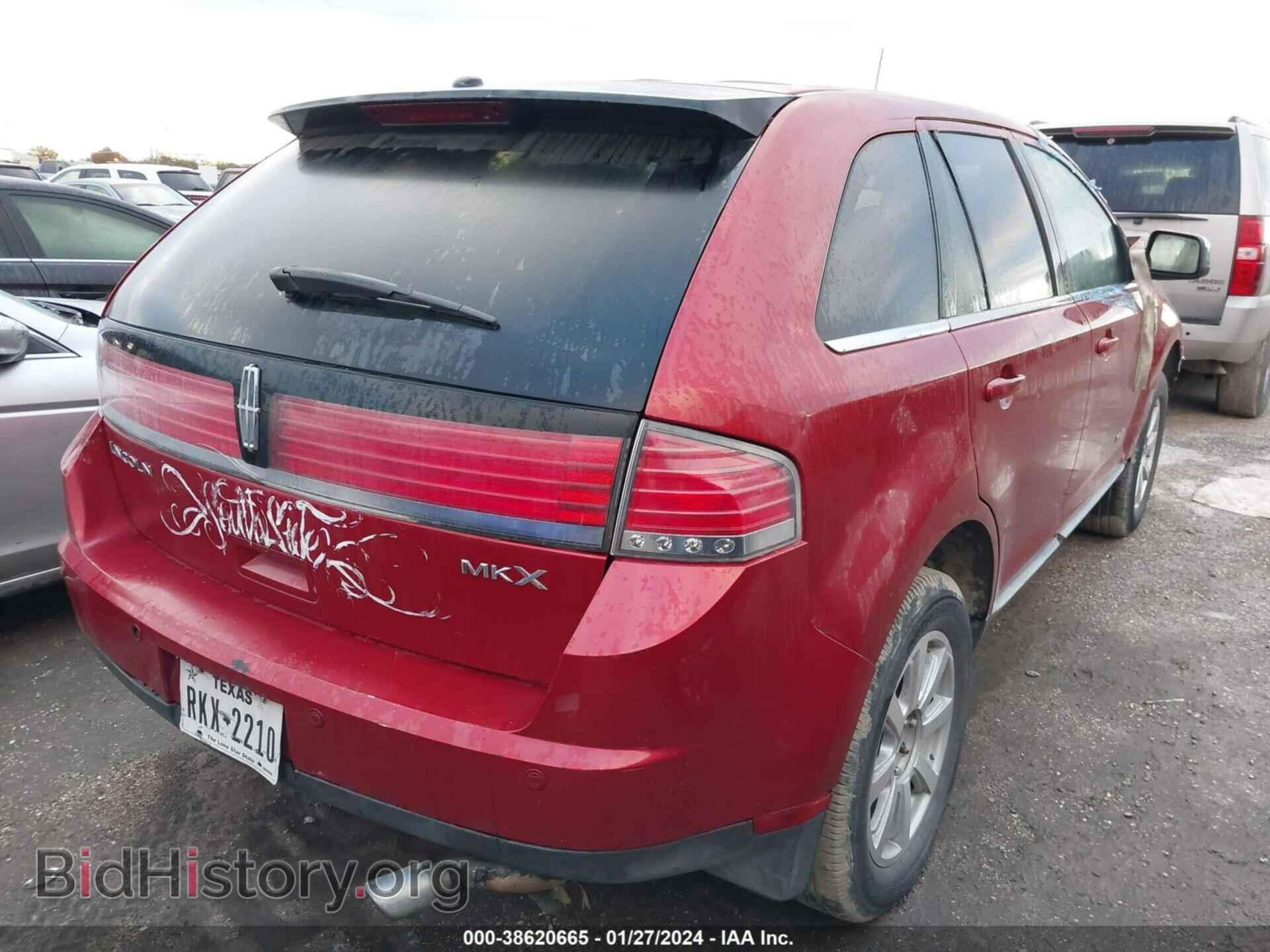 2008 LINCOLN MKX - VIN: 2LMDU68C38BJ16911 - Фото 4