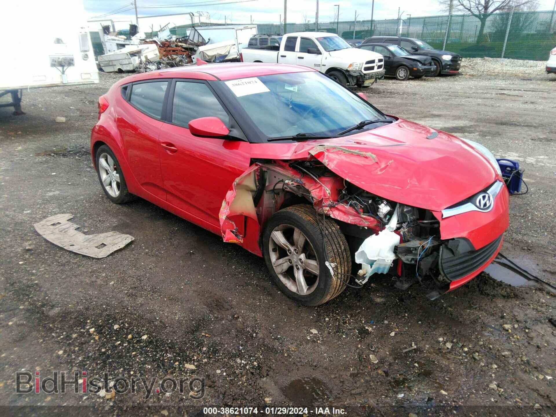 Photo KMHTC6AD9DU123766 - HYUNDAI VELOSTER 2013