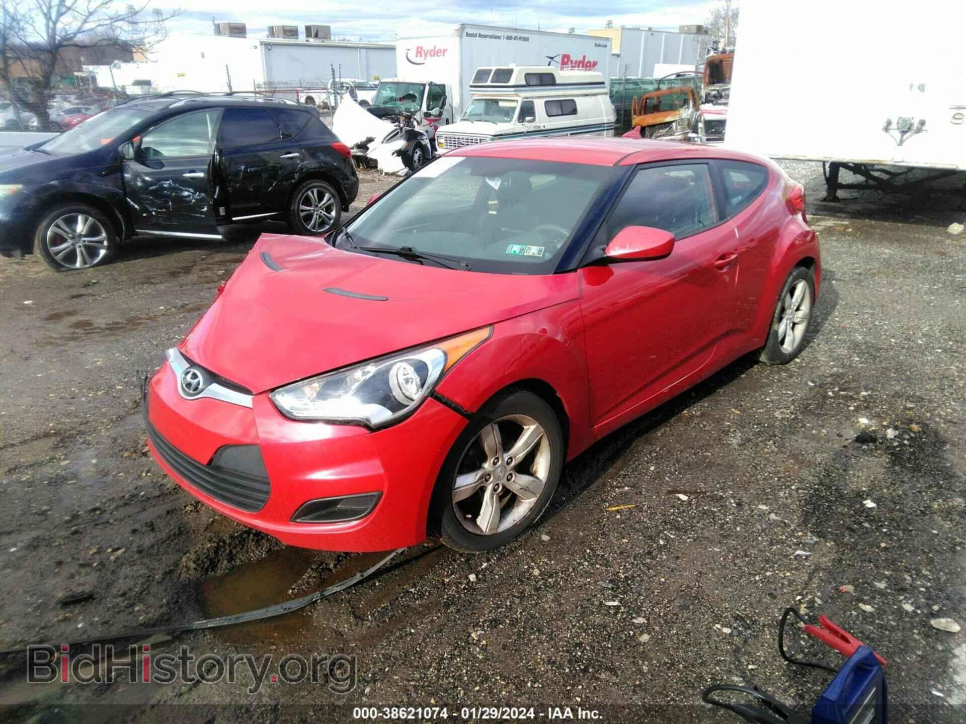 2013 HYUNDAI VELOSTER - VIN: KMHTC6AD9DU123766 - Фото 2