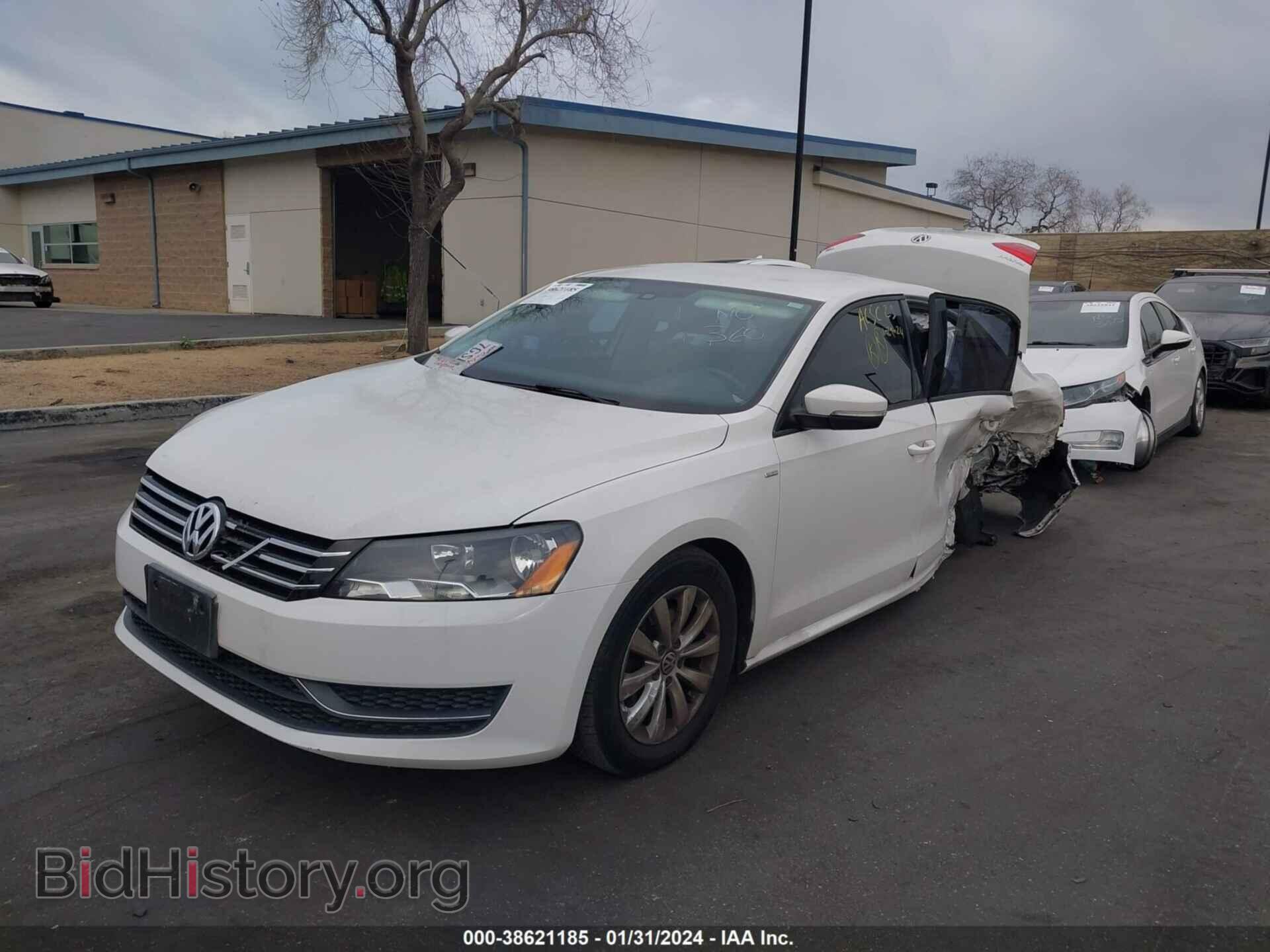 2014 VOLKSWAGEN PASSAT - VIN: 1VWAT7A35EC107867 - Фото 2