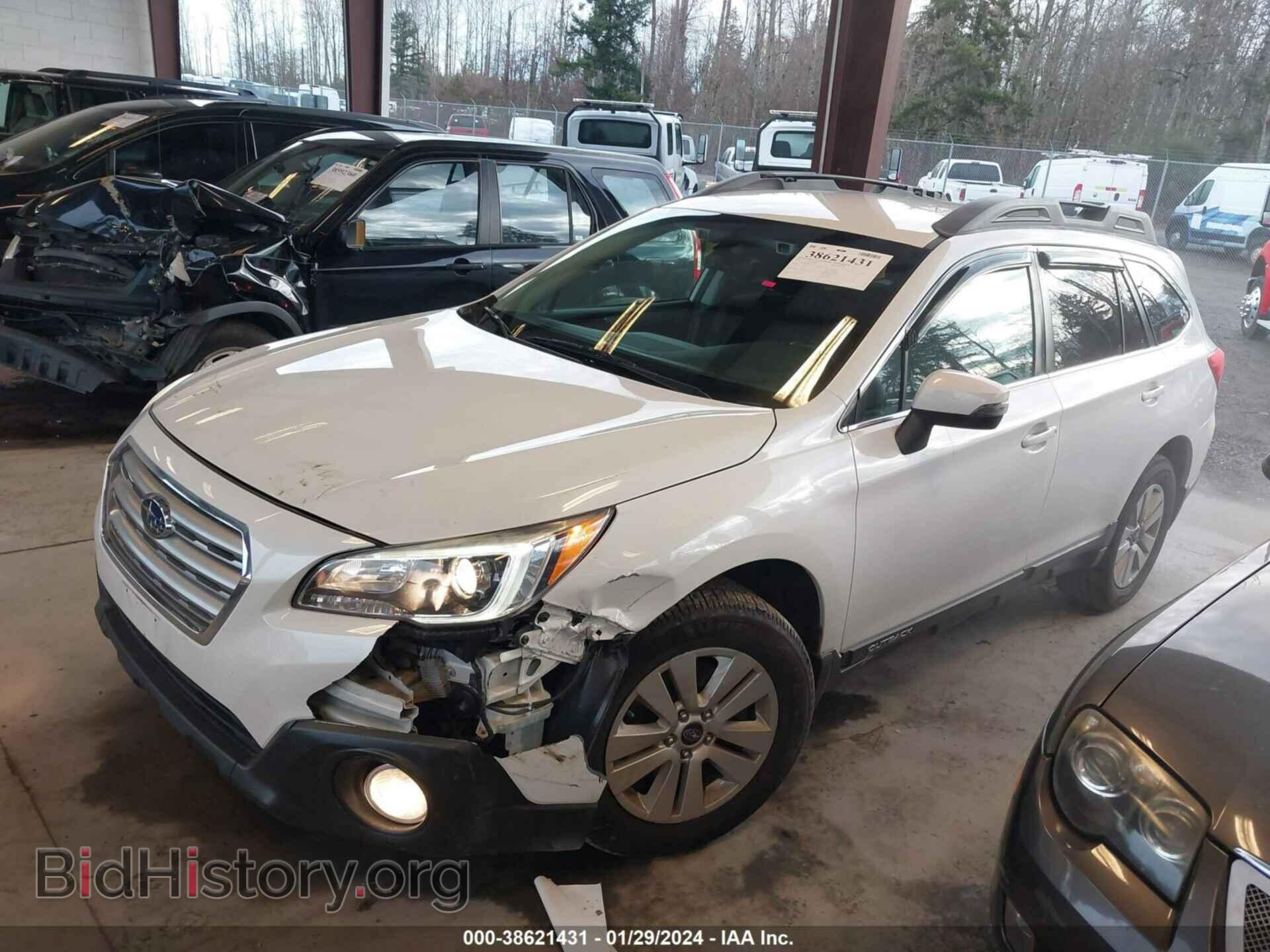 2017 SUBARU OUTBACK - VIN: 4S4BSAFC9H3345687 - Фото 2