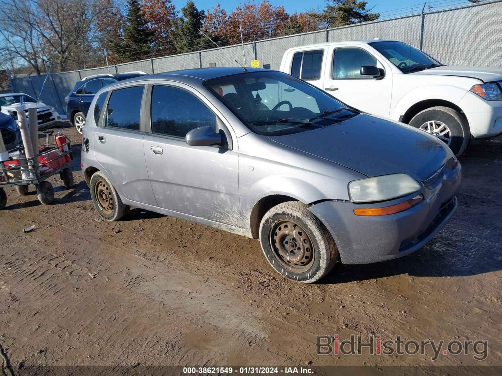 Photo KLITD66666B670026 - CHEVROLET AVEO 2006