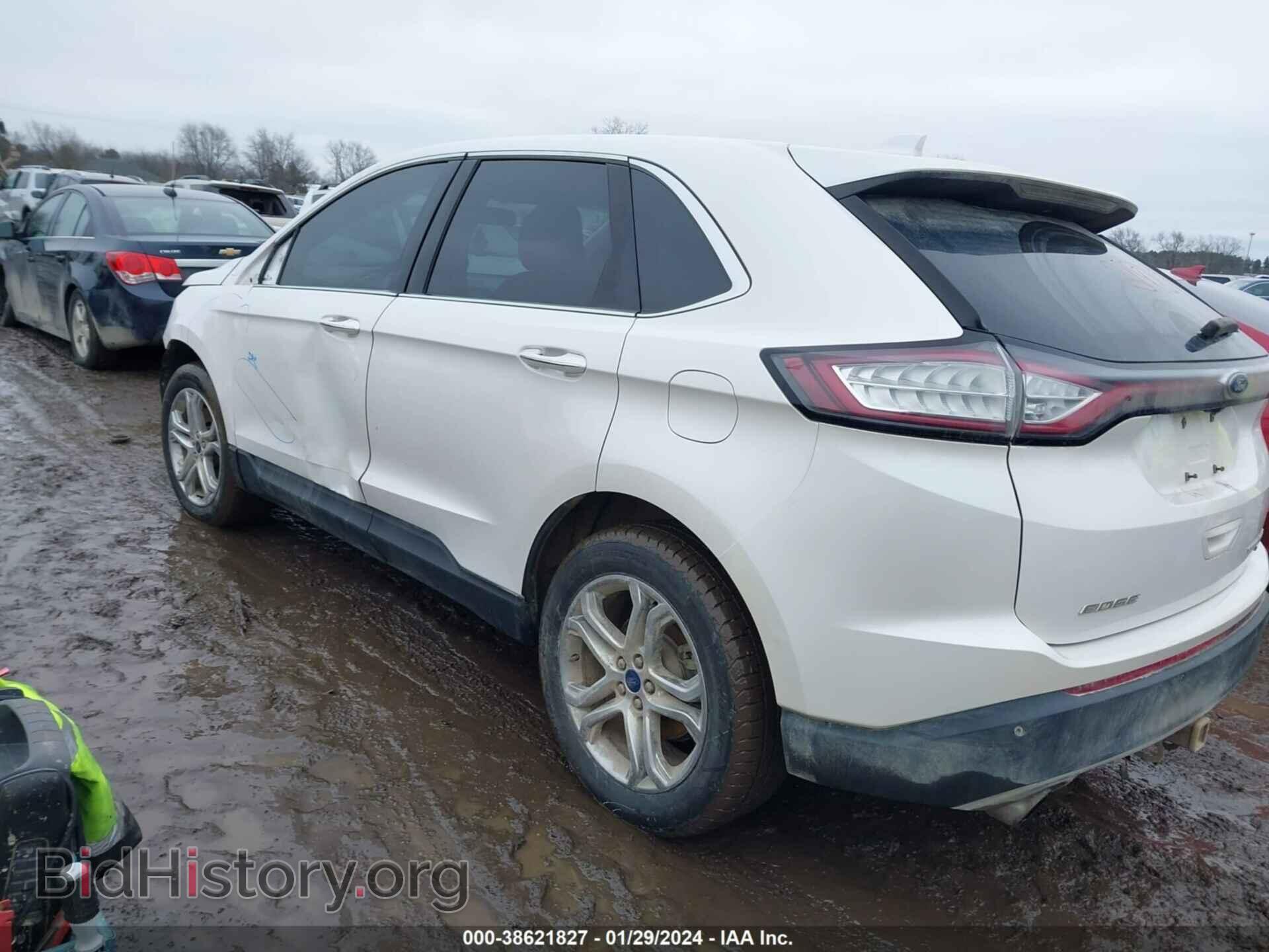 2016 FORD EDGE - VIN: 2FMPK4K94GBC23741 - Фото 3