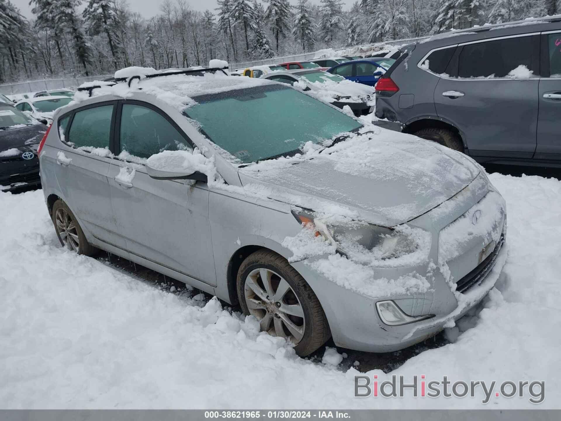 Photo KMHCU5AE7CU019484 - HYUNDAI ACCENT 2012