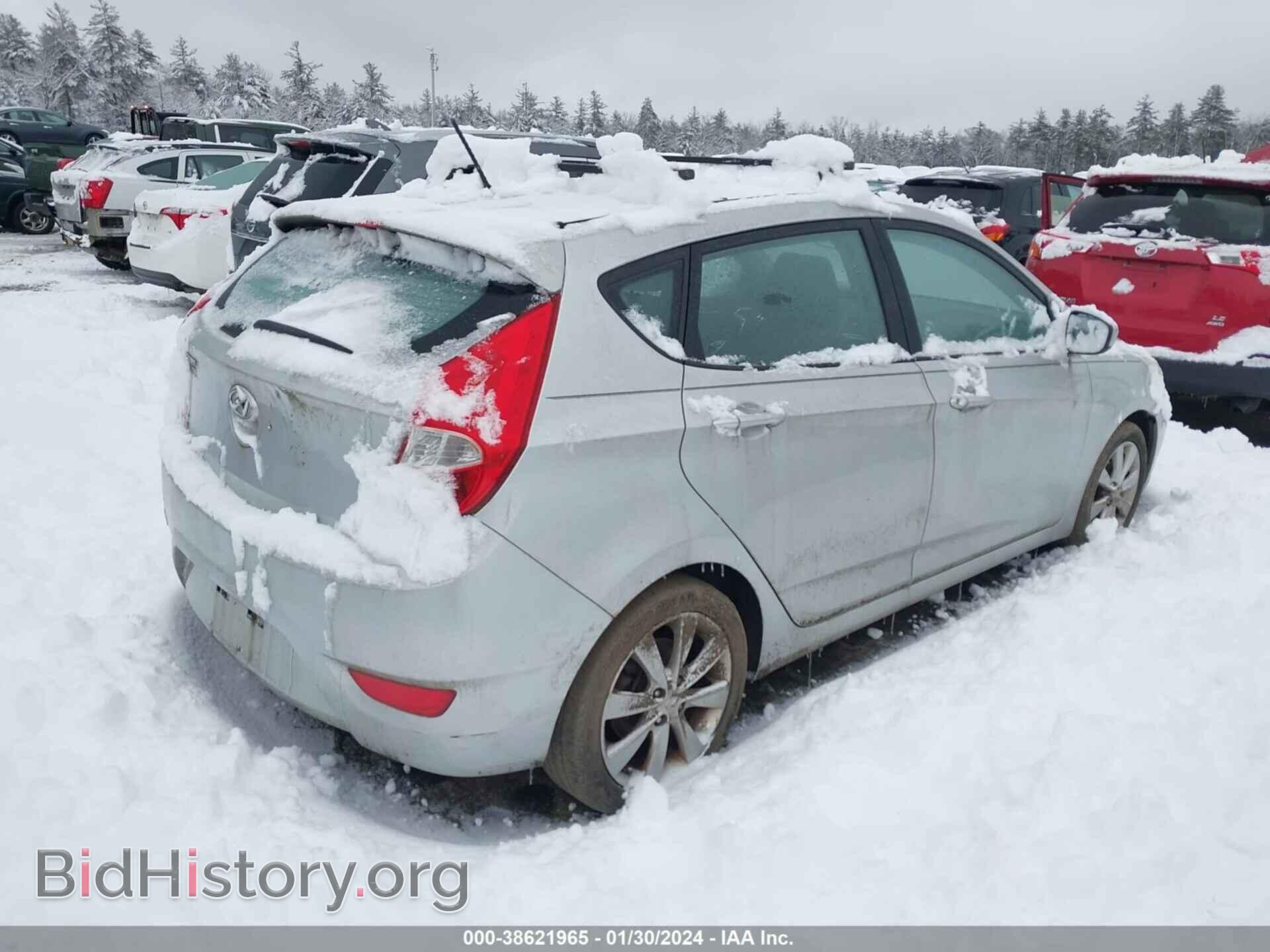2012 HYUNDAI ACCENT - VIN: KMHCU5AE7CU019484 - Фото 4