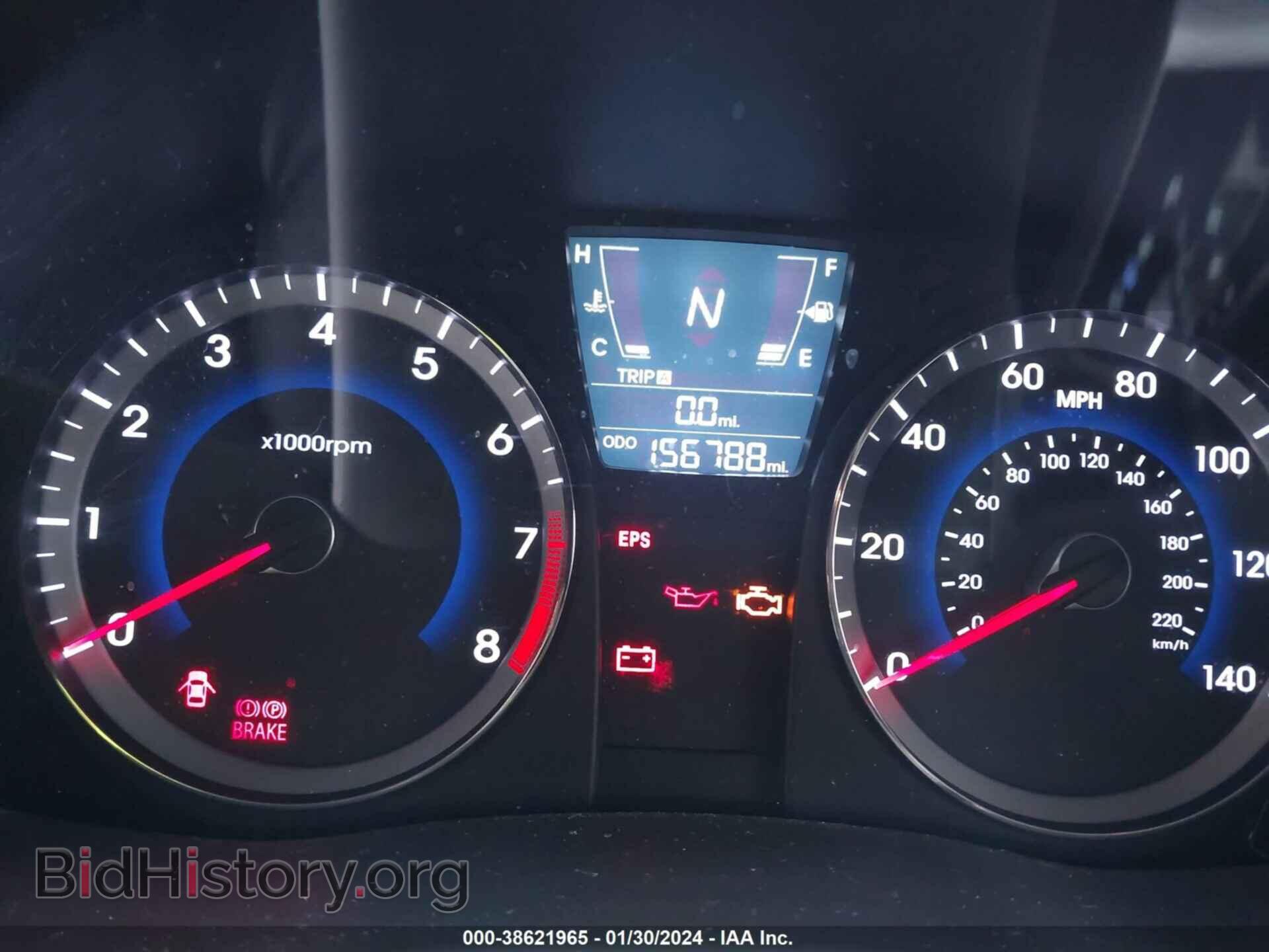 2012 HYUNDAI ACCENT - VIN: KMHCU5AE7CU019484 - Фото 7