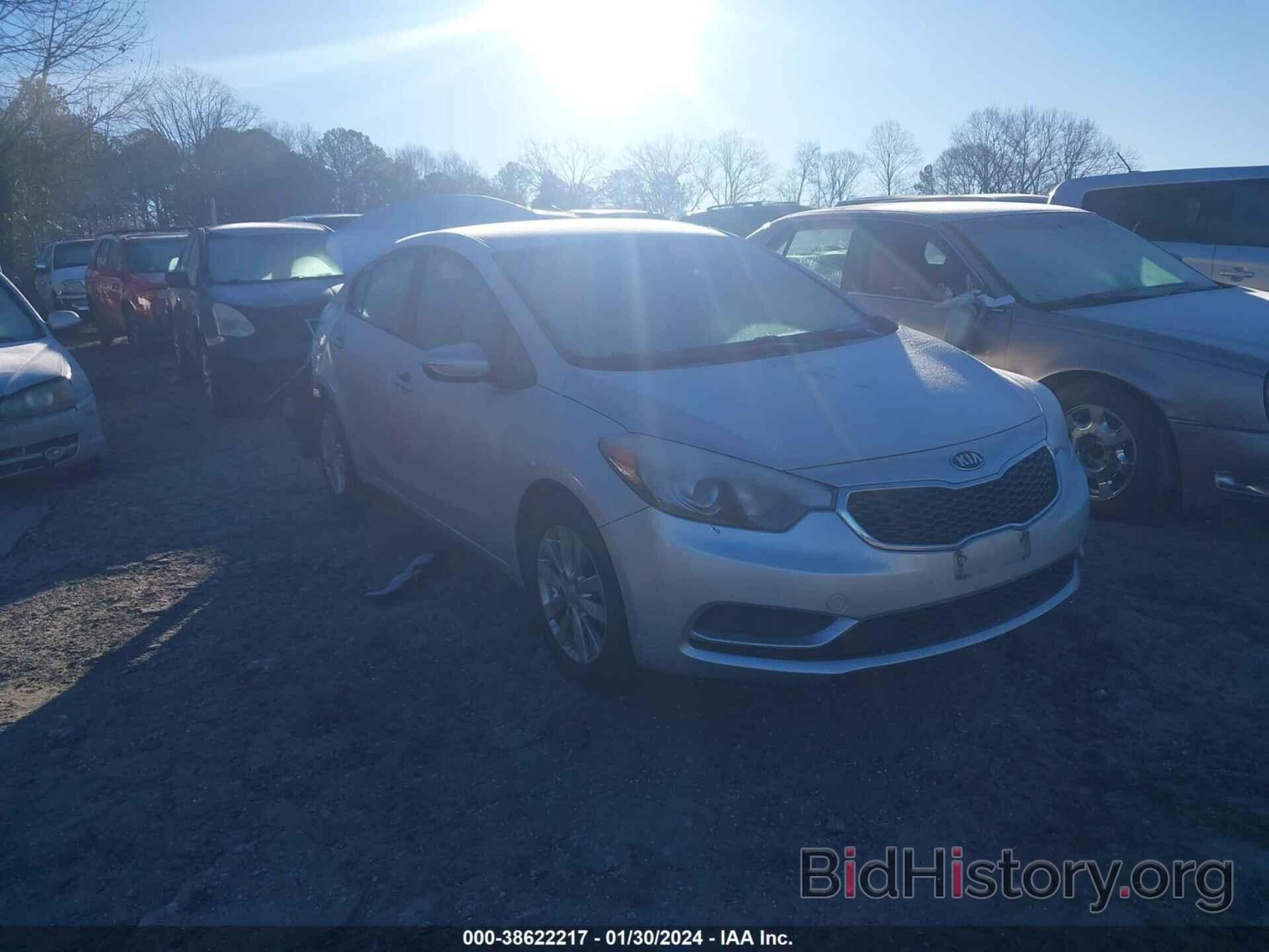 Photo KNAFX4A67E5160643 - KIA FORTE 2014