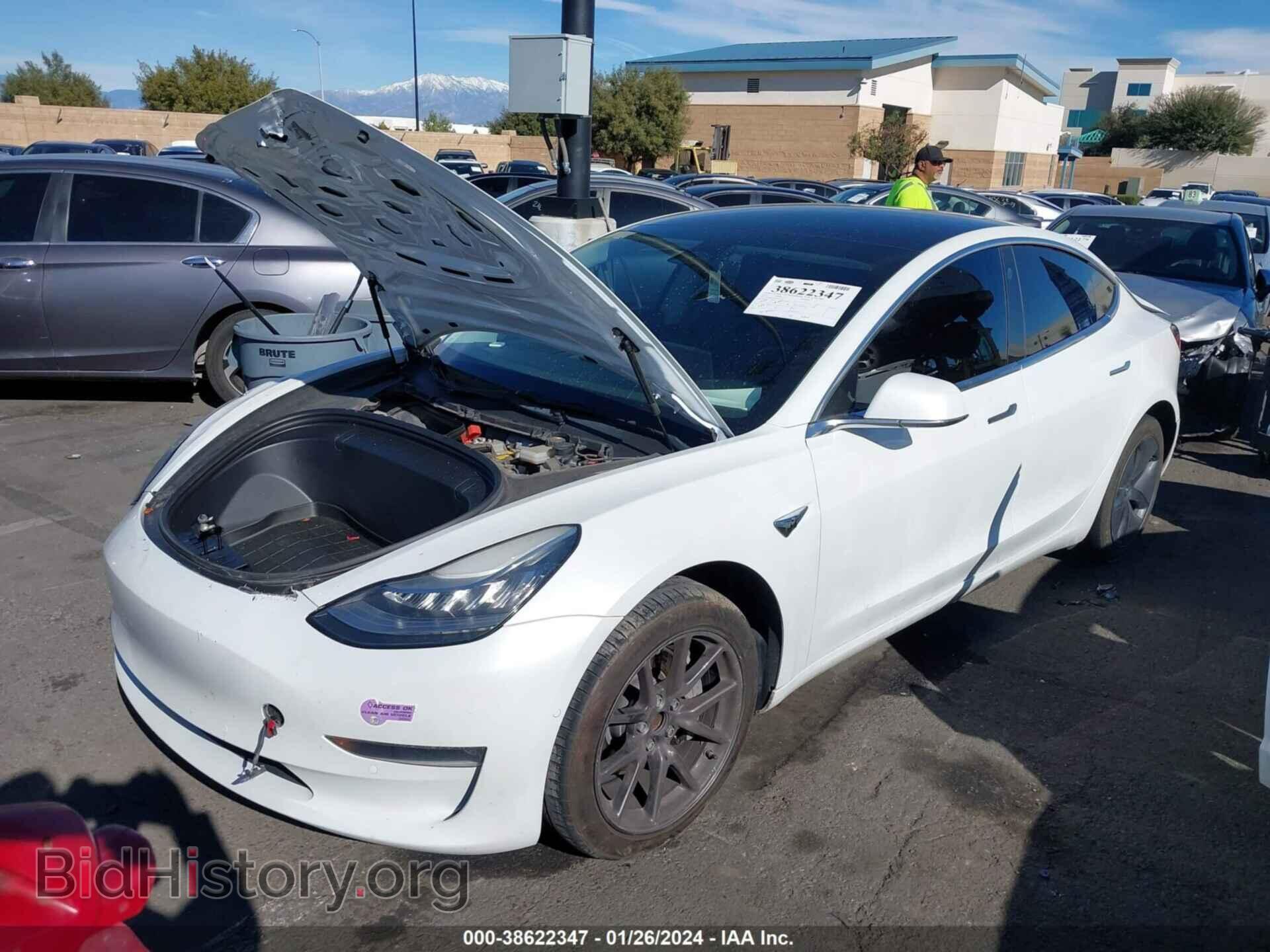 2019 TESLA MODEL 3 - VIN: 5YJ3E1EA2KF401463 - Фото 2
