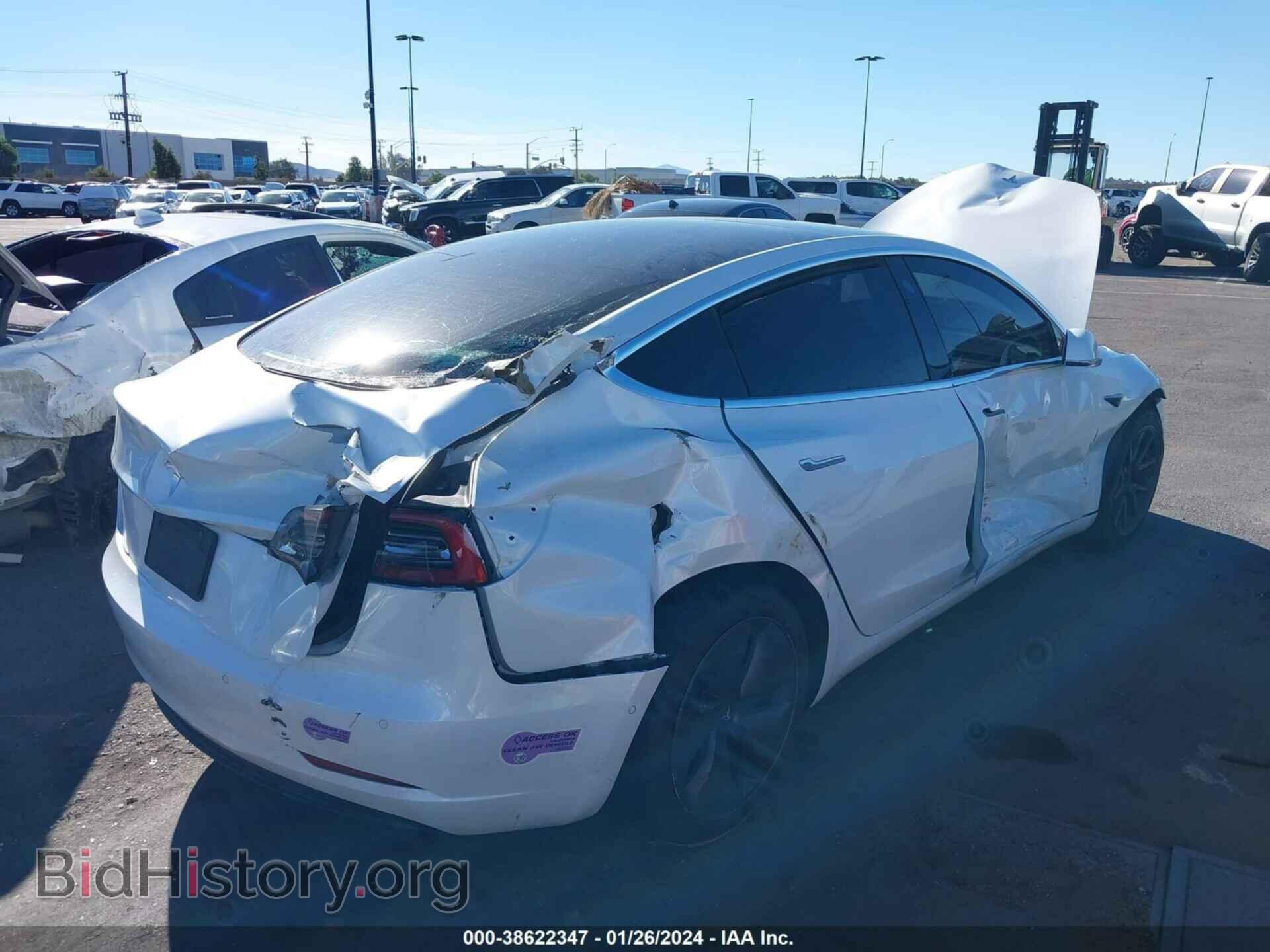 2019 TESLA MODEL 3 - VIN: 5YJ3E1EA2KF401463 - Фото 4