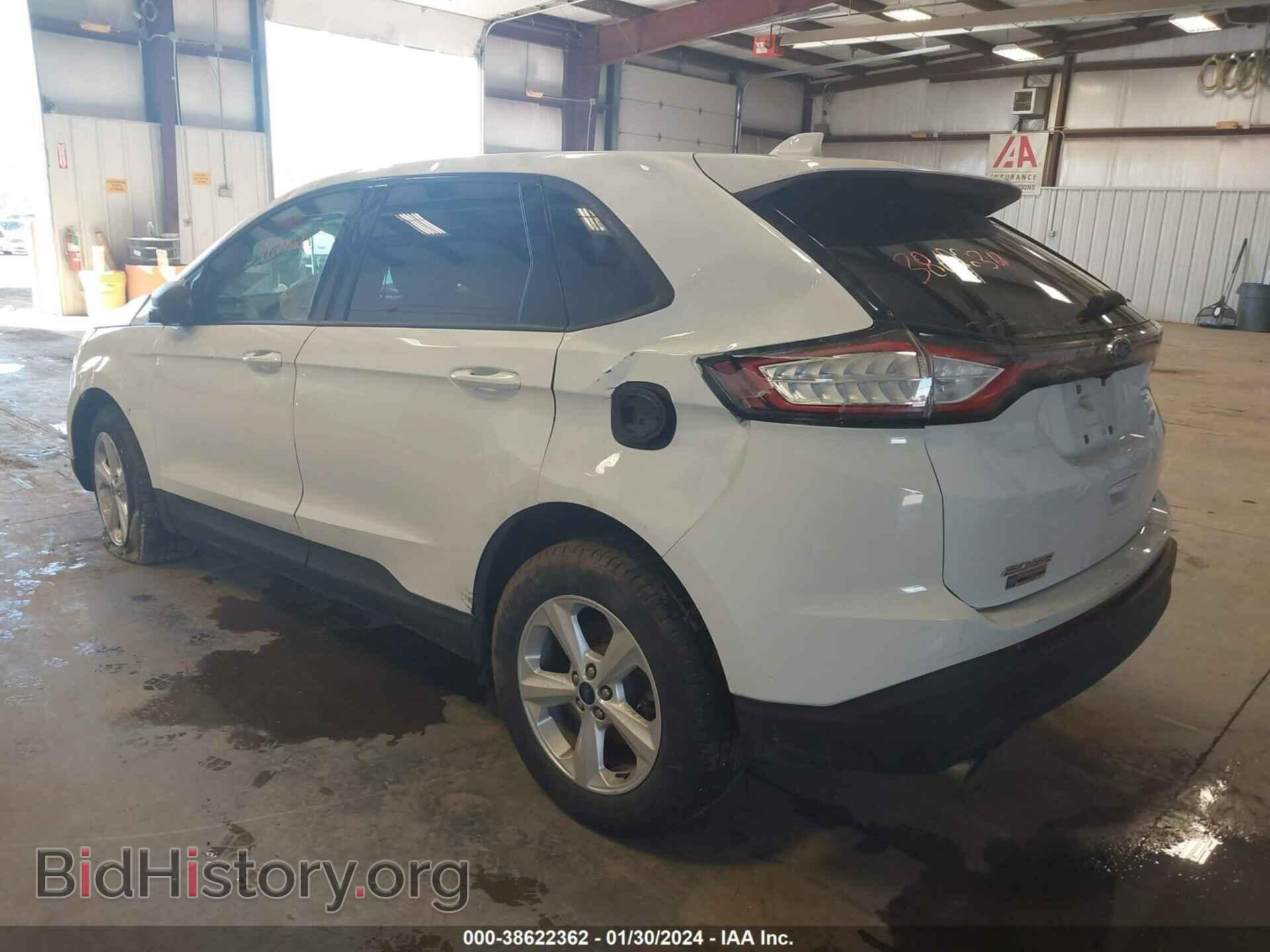 2016 FORD EDGE - VIN: 2FMPK4G92GBB58199 - Фото 3