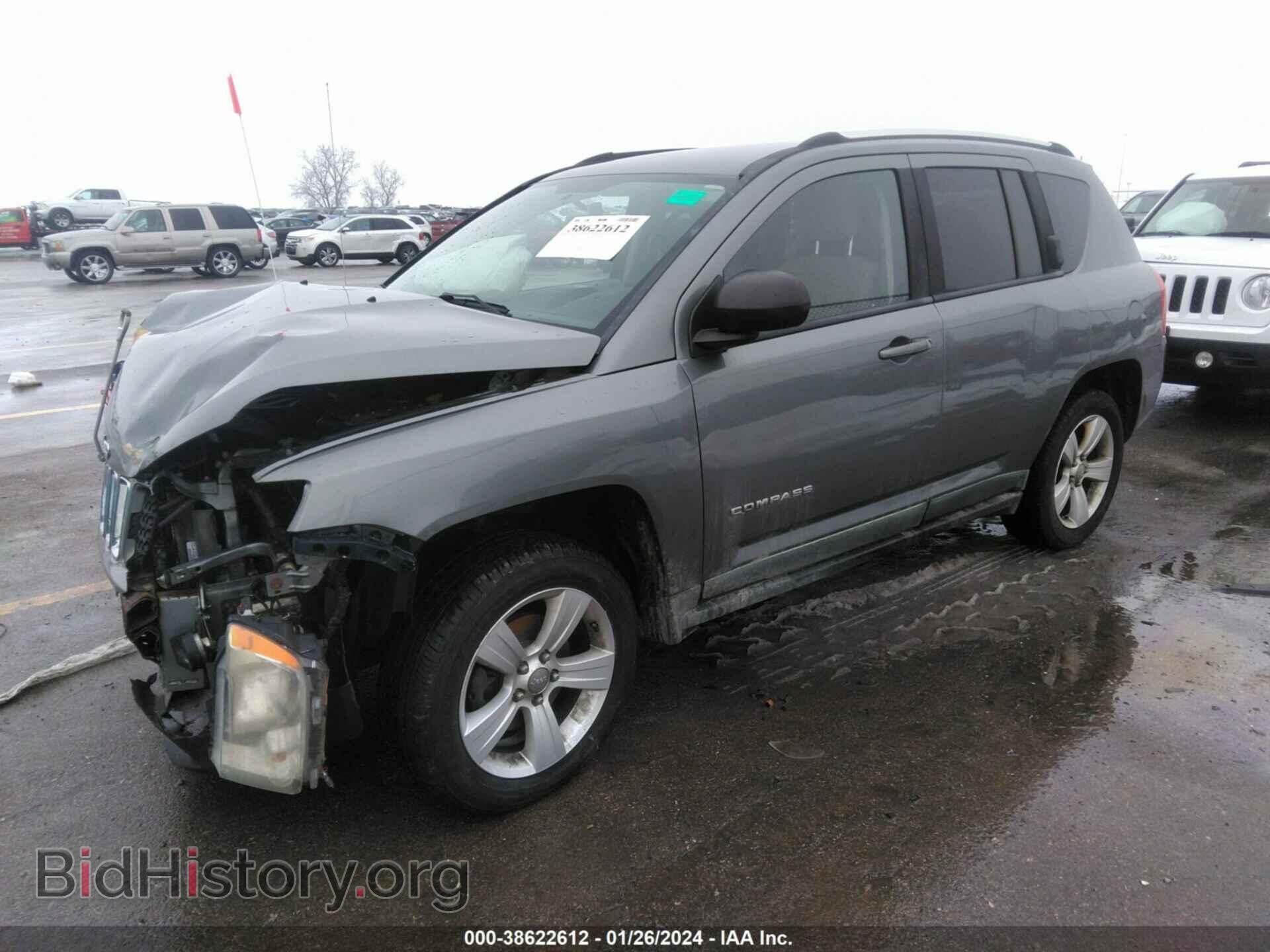 2011 JEEP COMPASS - VIN: 1J4NF1FB2BD251708 - Фото 2