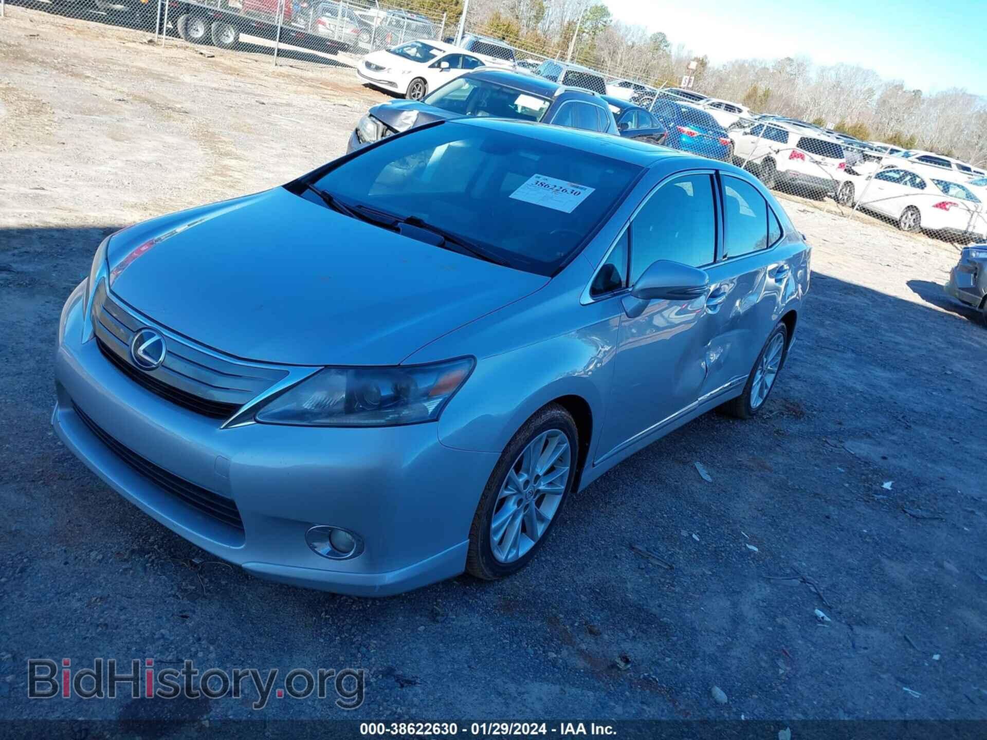 2010 LEXUS HS 250H - VIN: JTHBB1BA6A2020255 - Фото 2