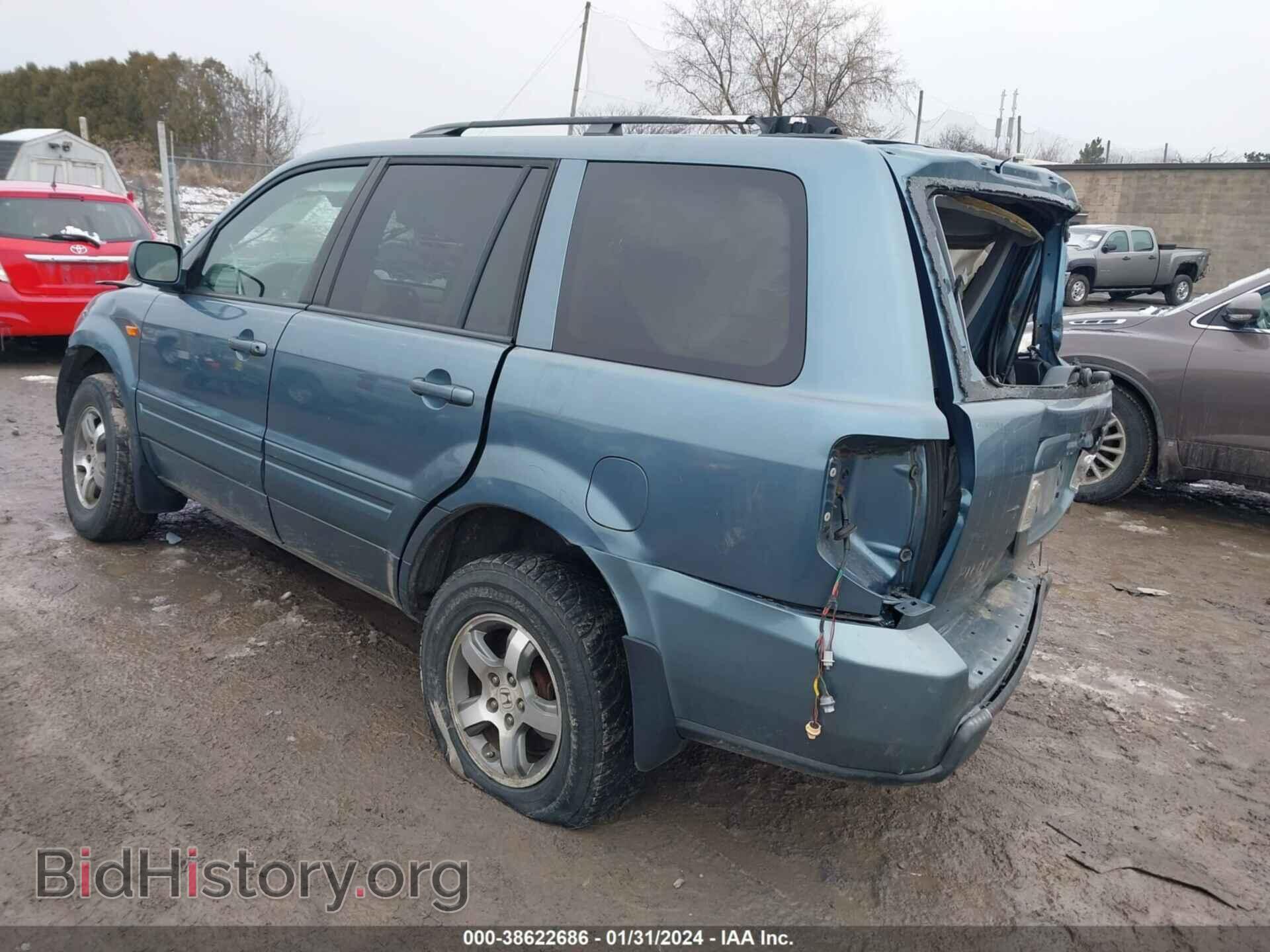 2007 HONDA PILOT - VIN: 5FNYF28447B028657 - Photo 3