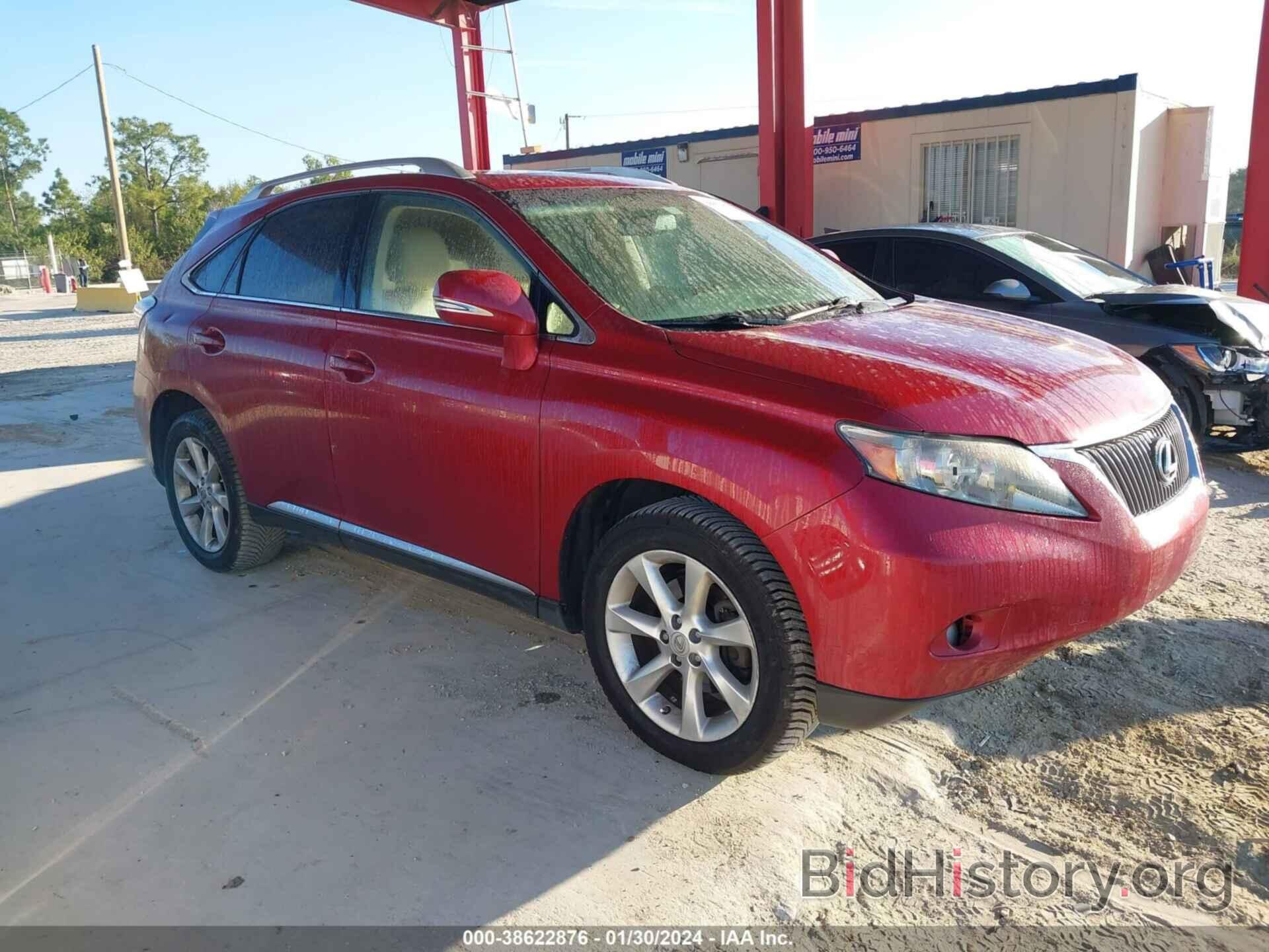 Photo JTJZK1BA0A2408093 - LEXUS RX 350 2010