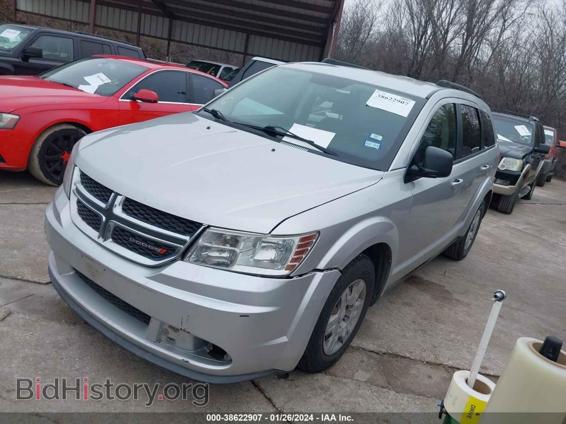 2012 DODGE JOURNEY - VIN: 3C4PDCAB6CT265307 - Фото 2