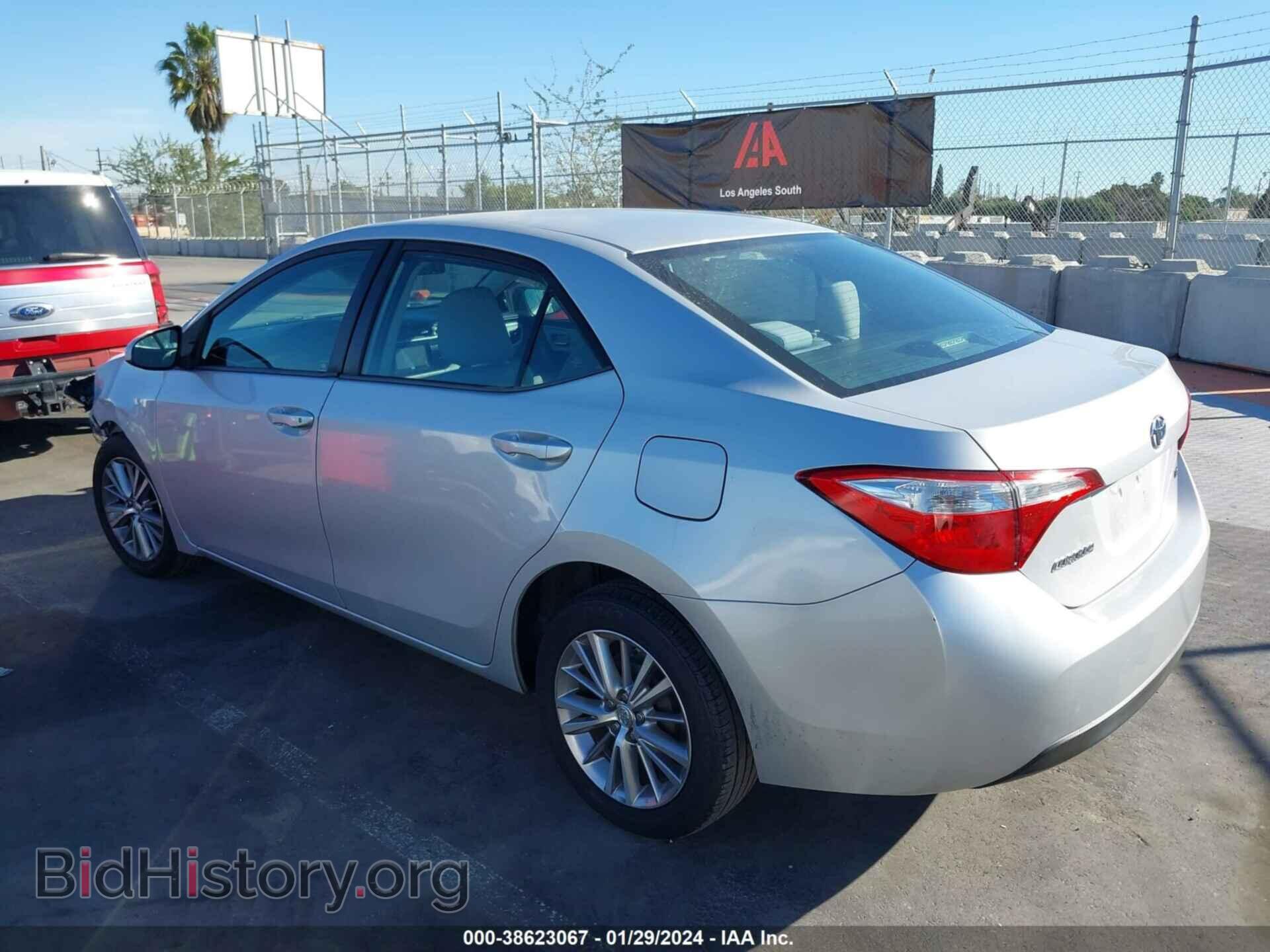 2014 TOYOTA COROLLA - VIN: 5YFBURHEXEP048524 - Фото 3