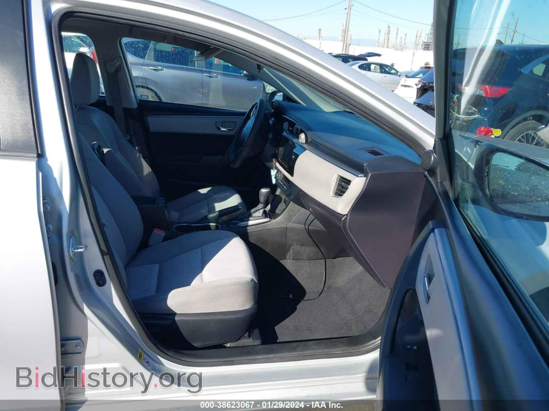 2014 TOYOTA COROLLA - VIN: 5YFBURHEXEP048524 - Фото 5