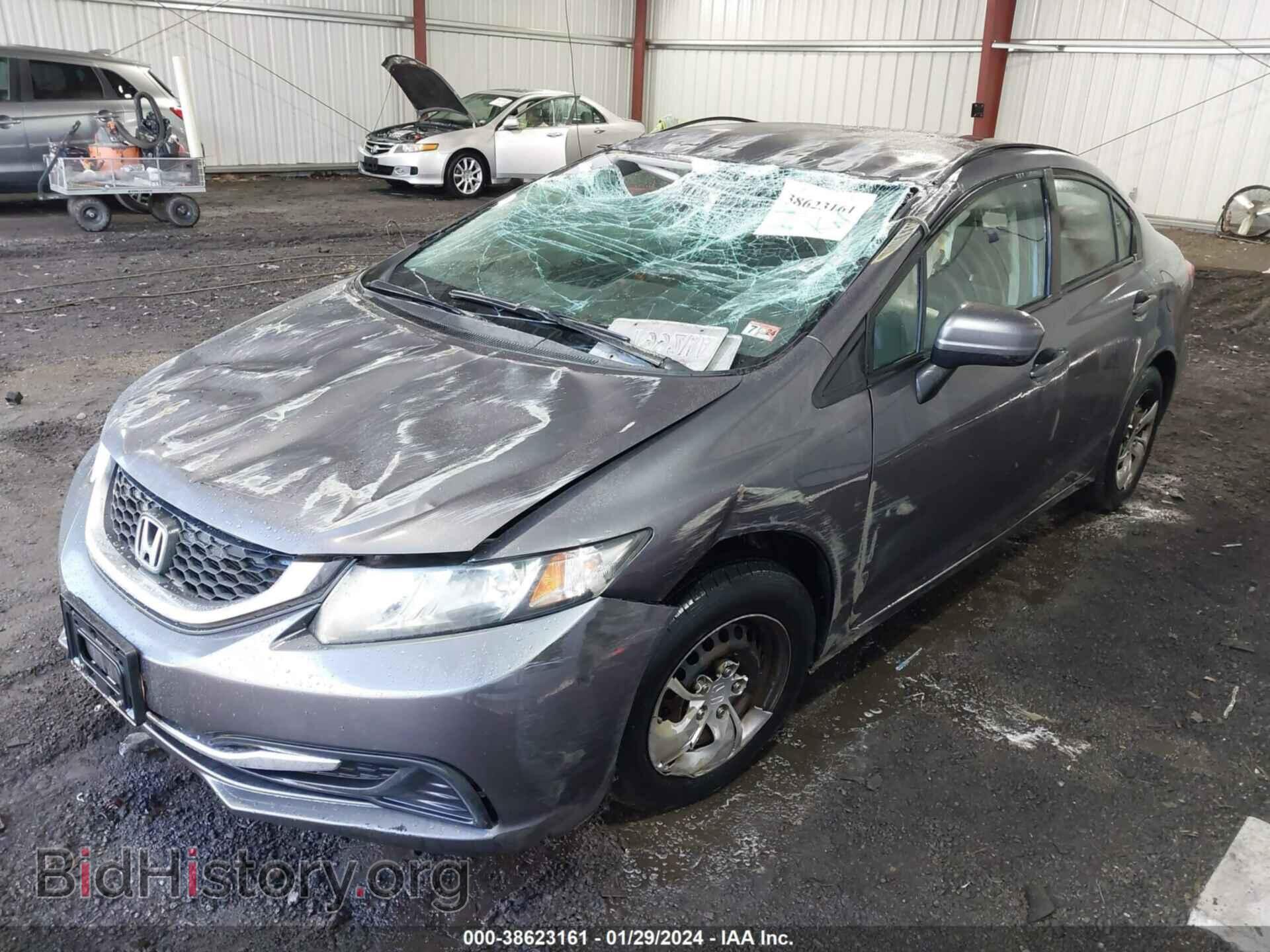 2014 HONDA CIVIC - VIN: 19XFB2F57EE041503 - Фото 2