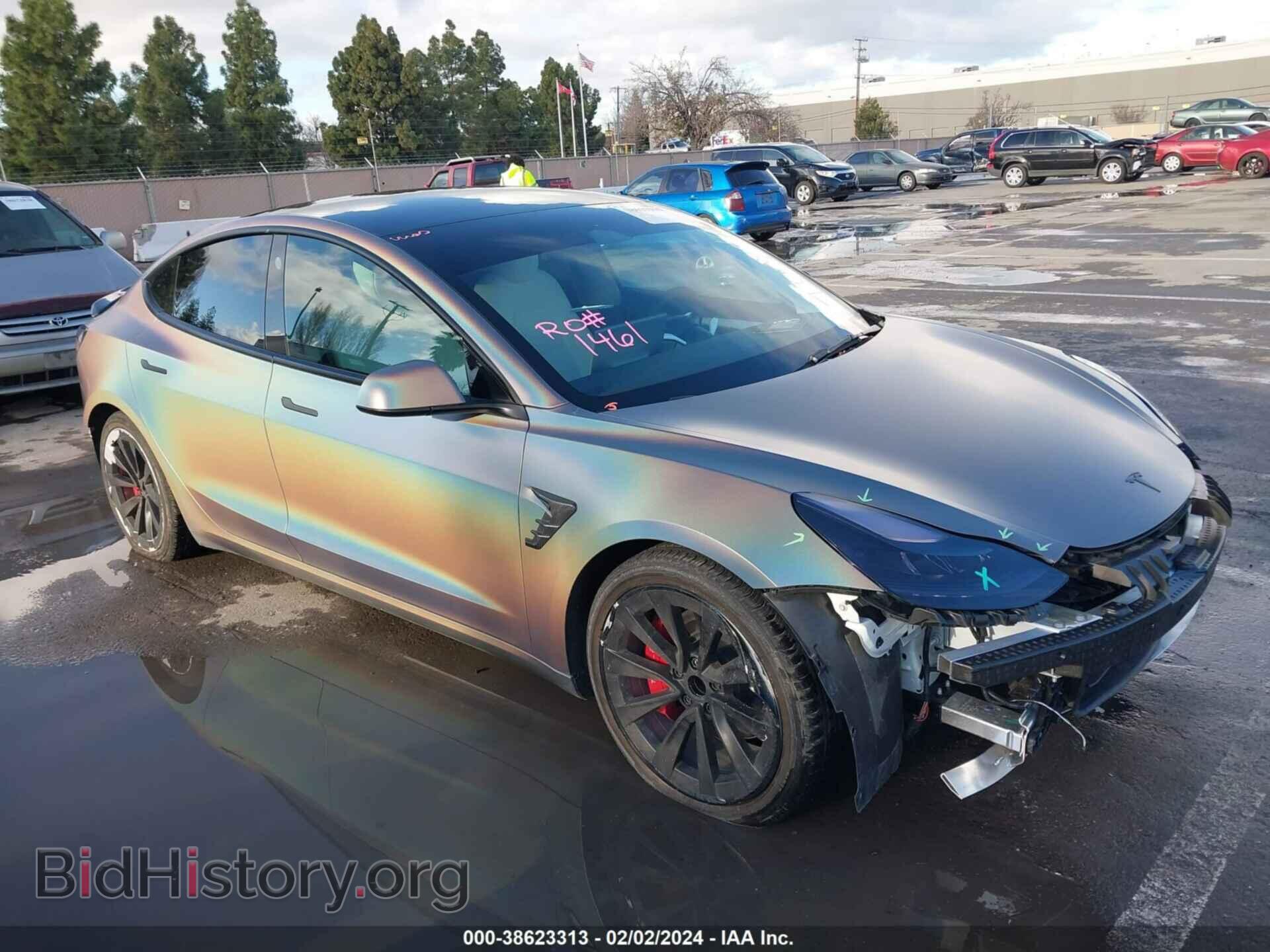 Фотография 5YJ3E1EA3PF515754 - TESLA MODEL 3 2023