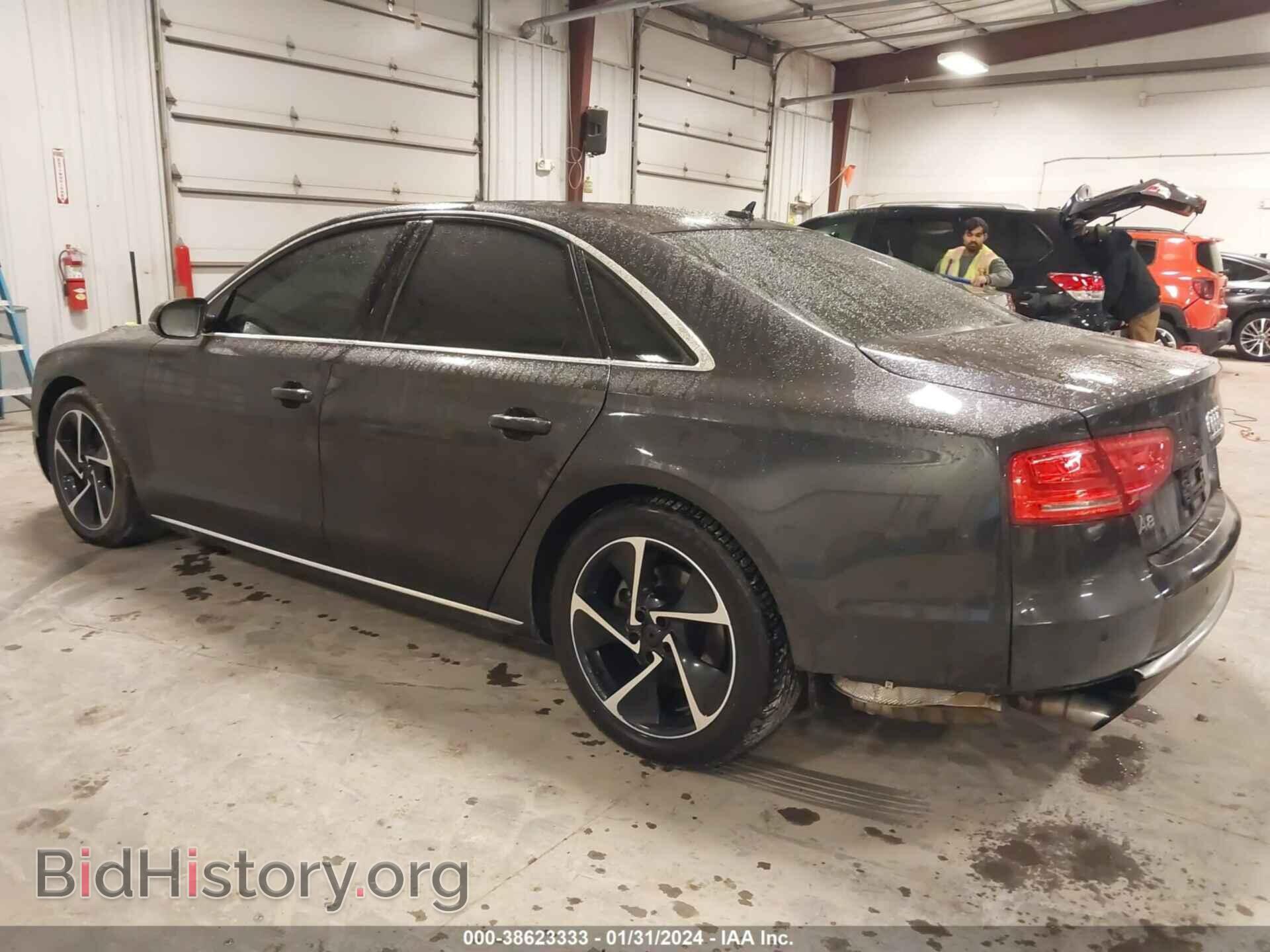 2013 AUDI A8 - VIN: WAUAGAFD4DN010164 - Фото 3