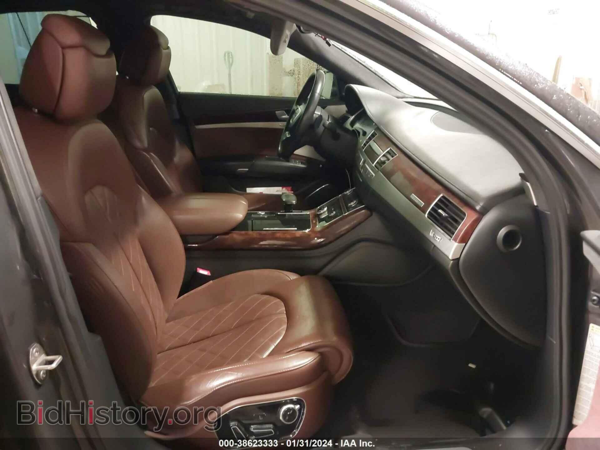 2013 AUDI A8 - VIN: WAUAGAFD4DN010164 - Фото 5
