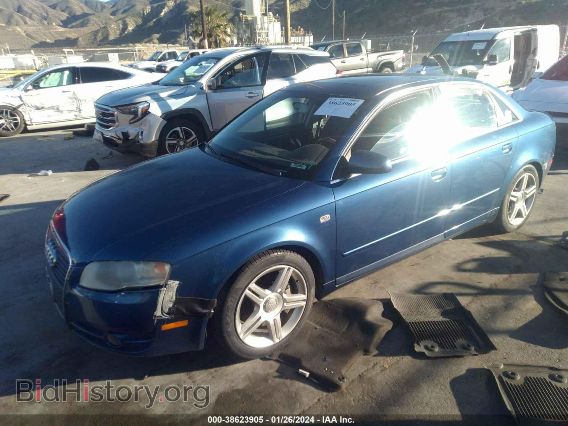 2007 AUDI A4 - VIN: WAUDF78E97A193811 - Фото 2