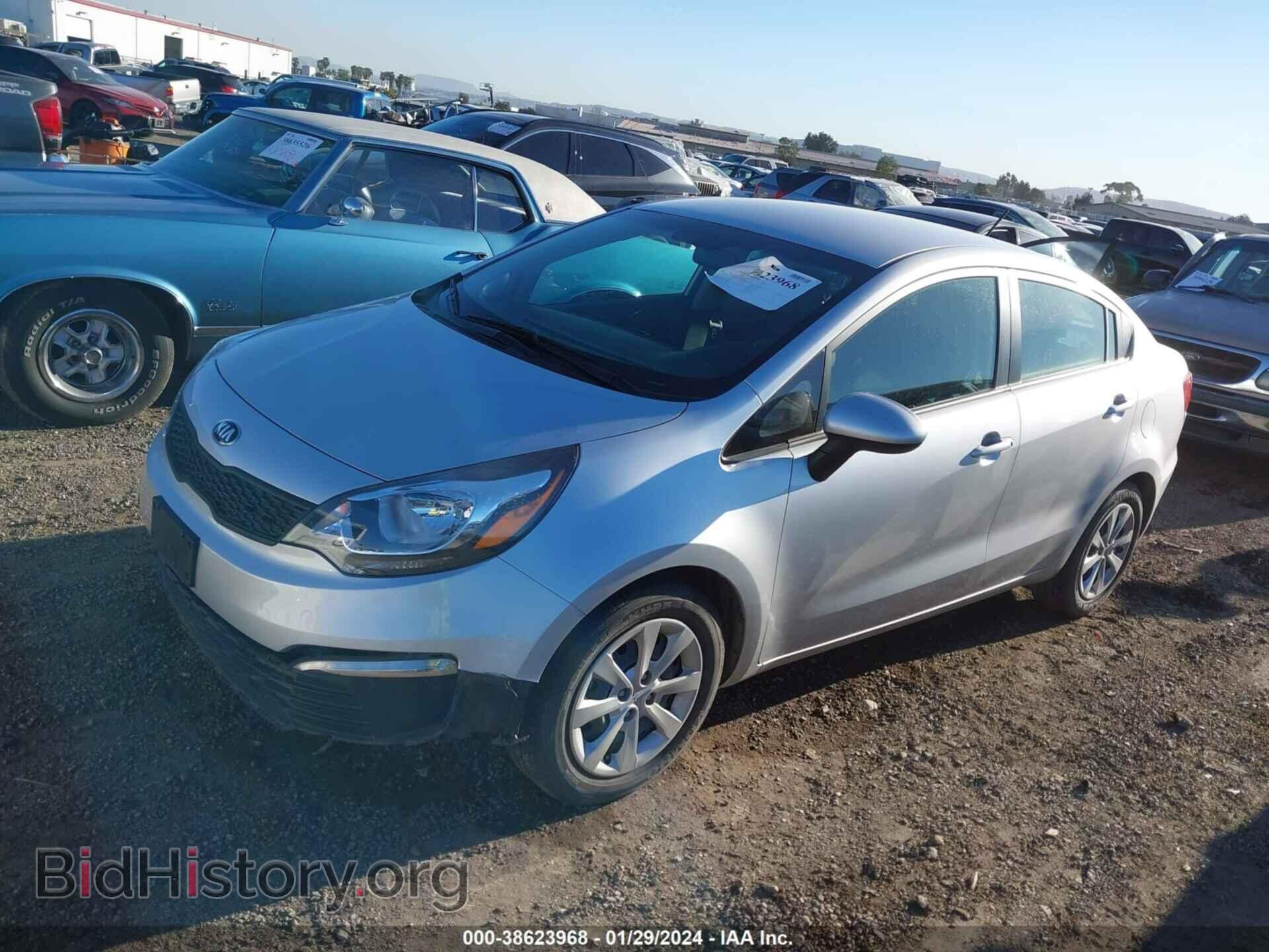 2016 KIA RIO - VIN: KNADM4A30G6677317 - Фото 2