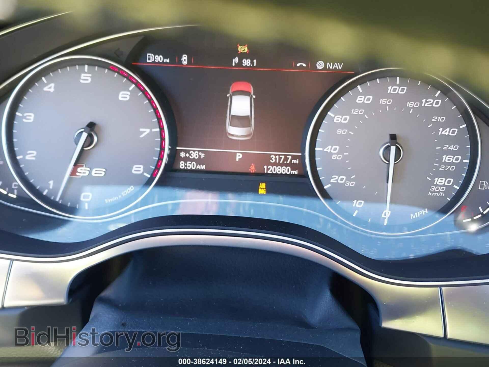 2014 AUDI S6 - VIN: WAUF2BFC4EN016985 - Фото 7