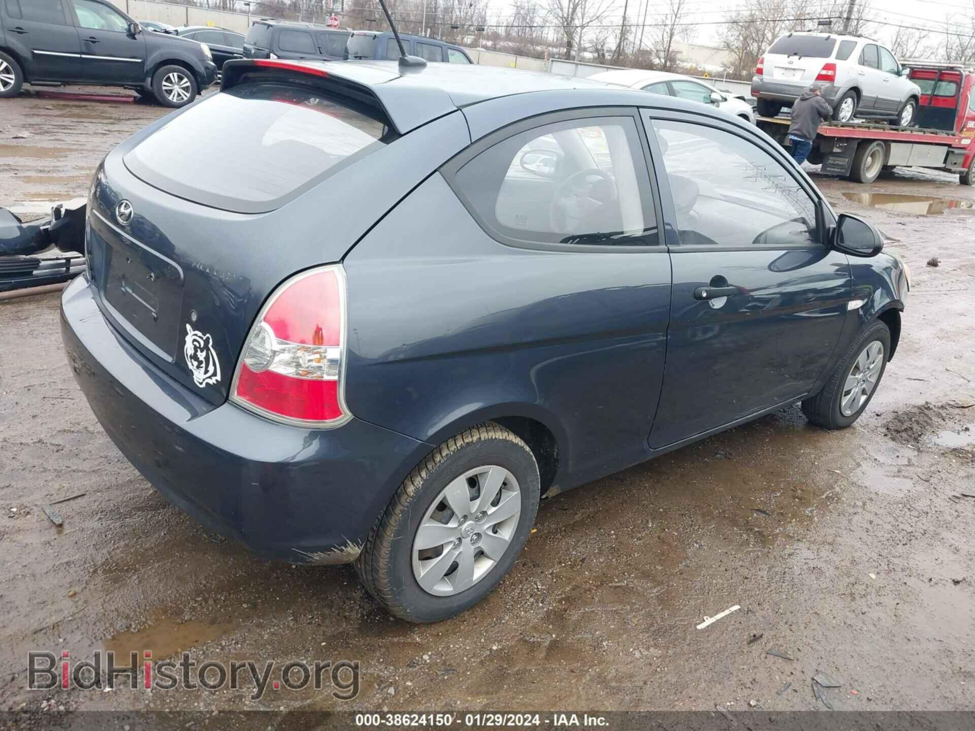 2009 HYUNDAI ACCENT - VIN: KMHCM36CX9U107627 - Фото 4