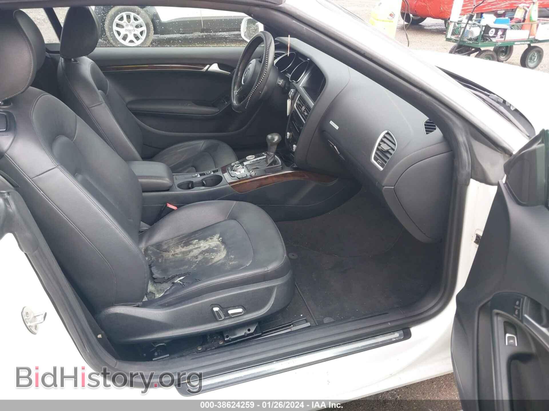 2013 AUDI A5 - VIN: WAULFAFH9DN013480 - Фото 5