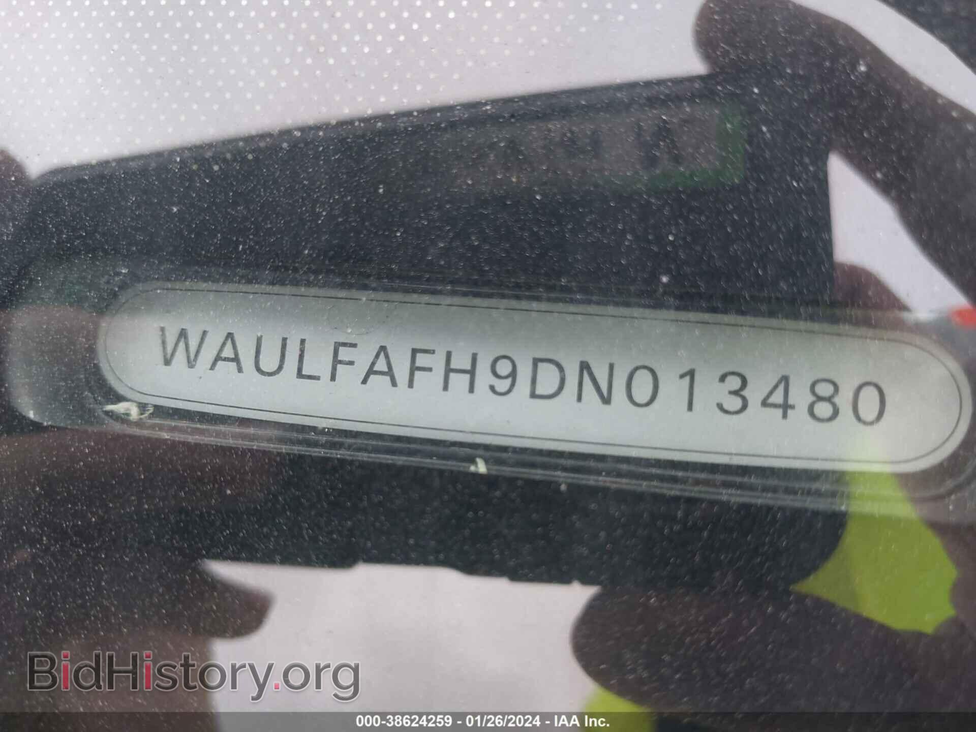 2013 AUDI A5 - VIN: WAULFAFH9DN013480 - Фото 9