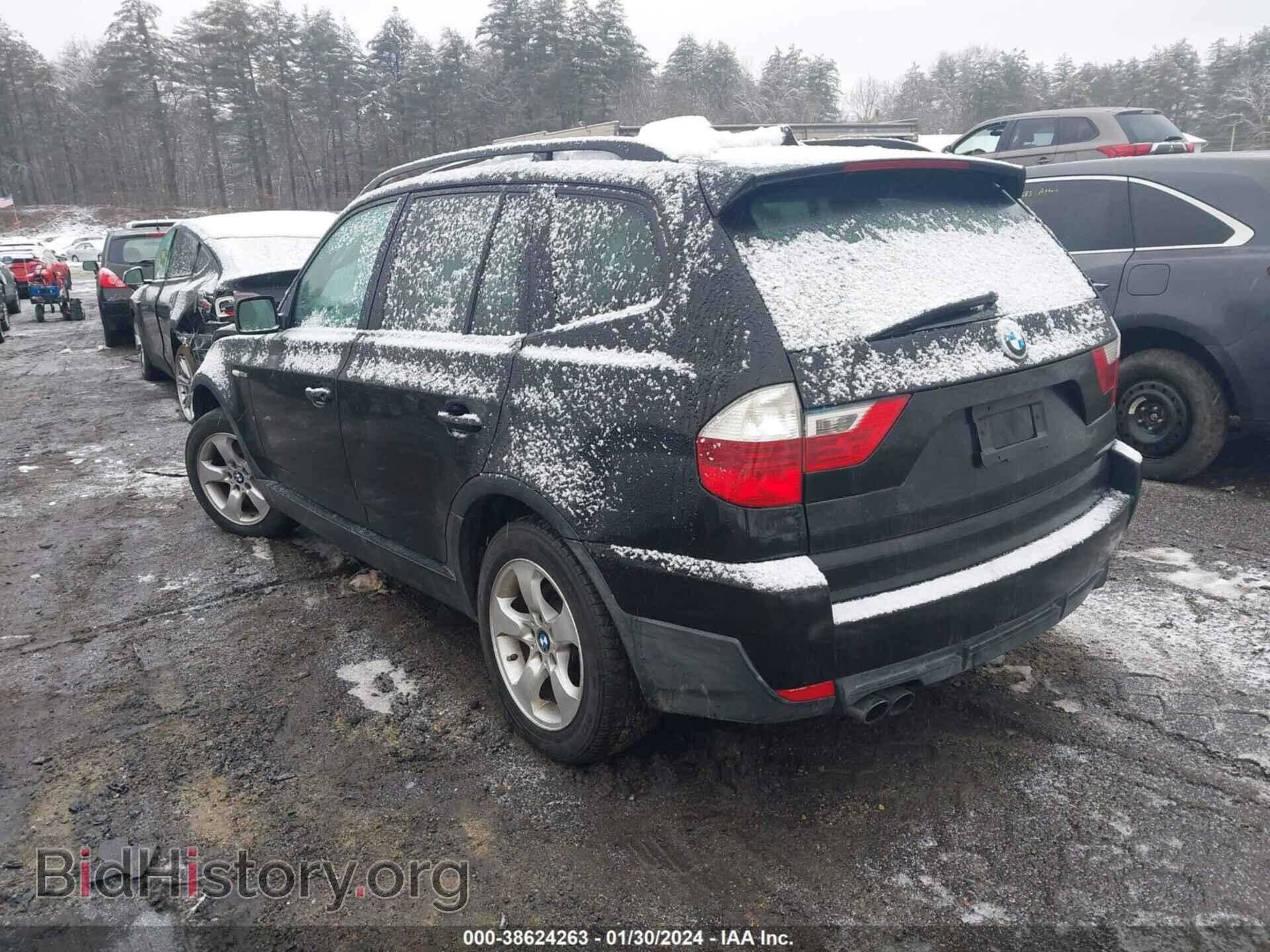 2007 BMW X3 - VIN: WBXPC93407WF21015 - Фото 3