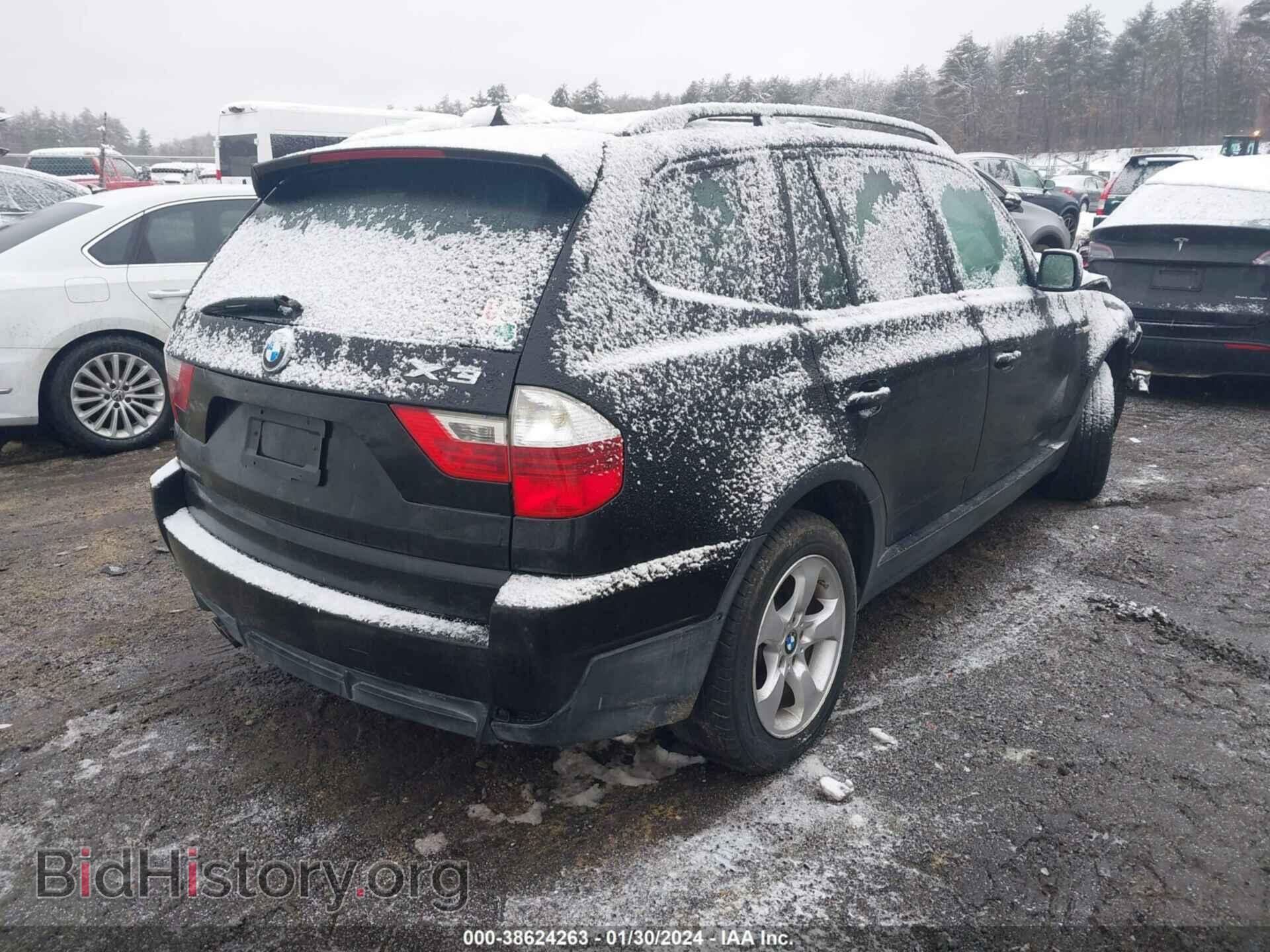 2007 BMW X3 - VIN: WBXPC93407WF21015 - Фото 4