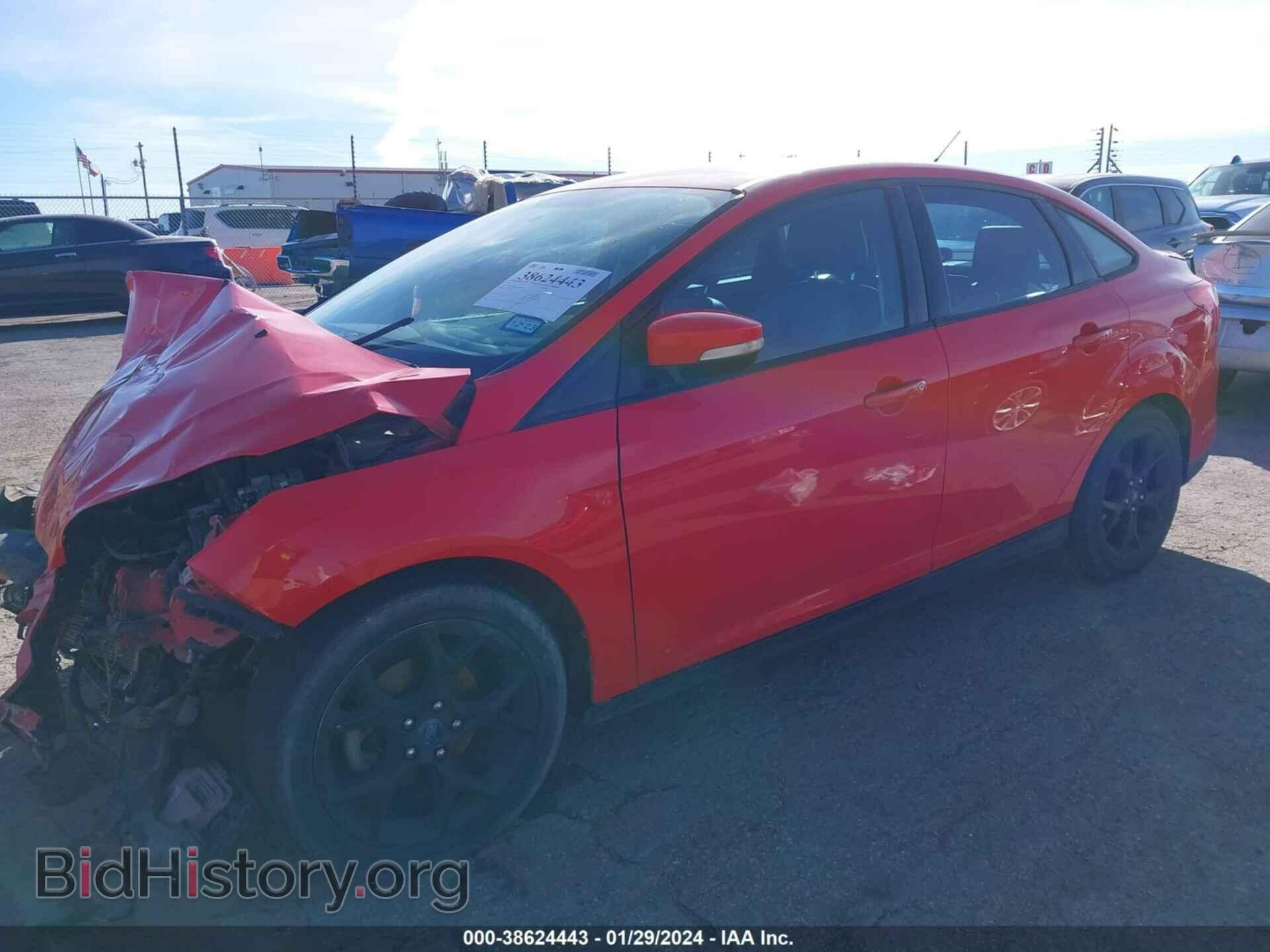 2014 FORD FOCUS - VIN: 1FADP3F22EL314350 - Фото 2