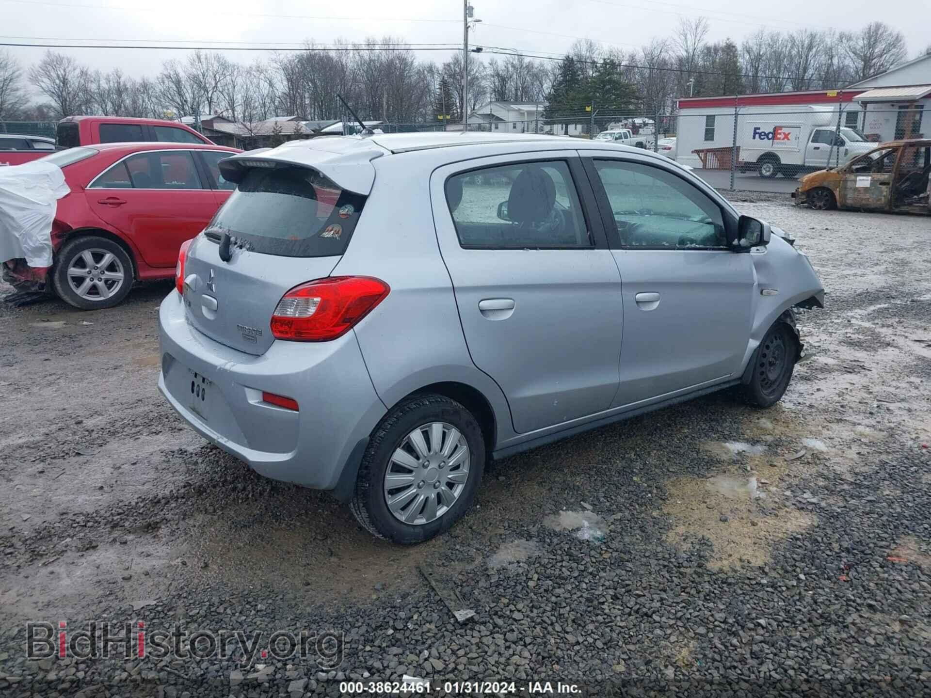 2019 MITSUBISHI MIRAGE - VIN: ML32A3HJ8KH008374 - Фото 4