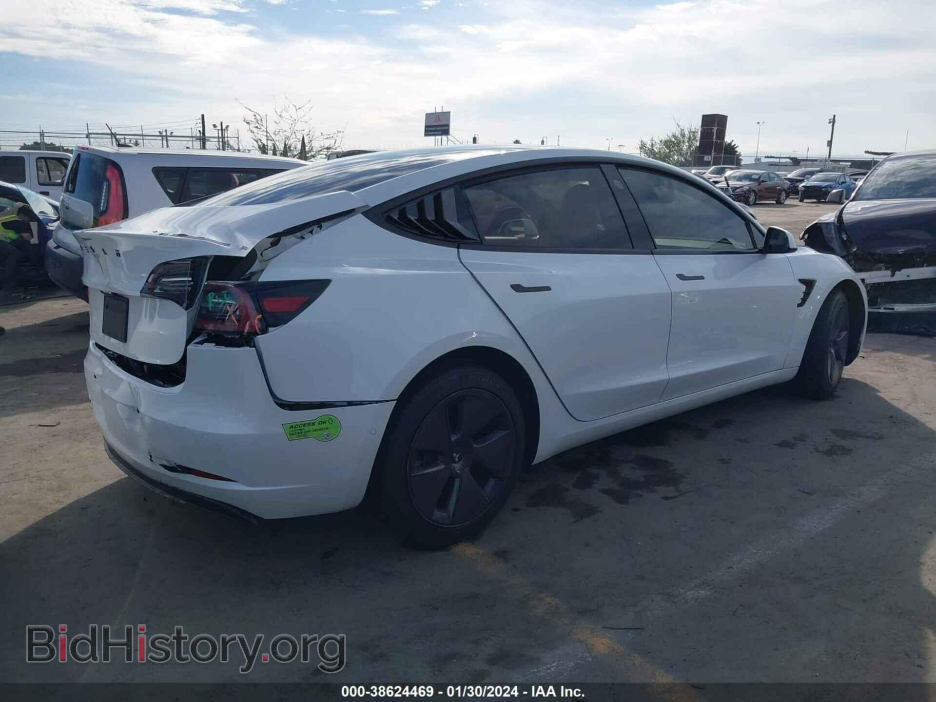 2022 TESLA MODEL 3 - VIN: 5YJ3E1EA2NF374964 - Photo 4