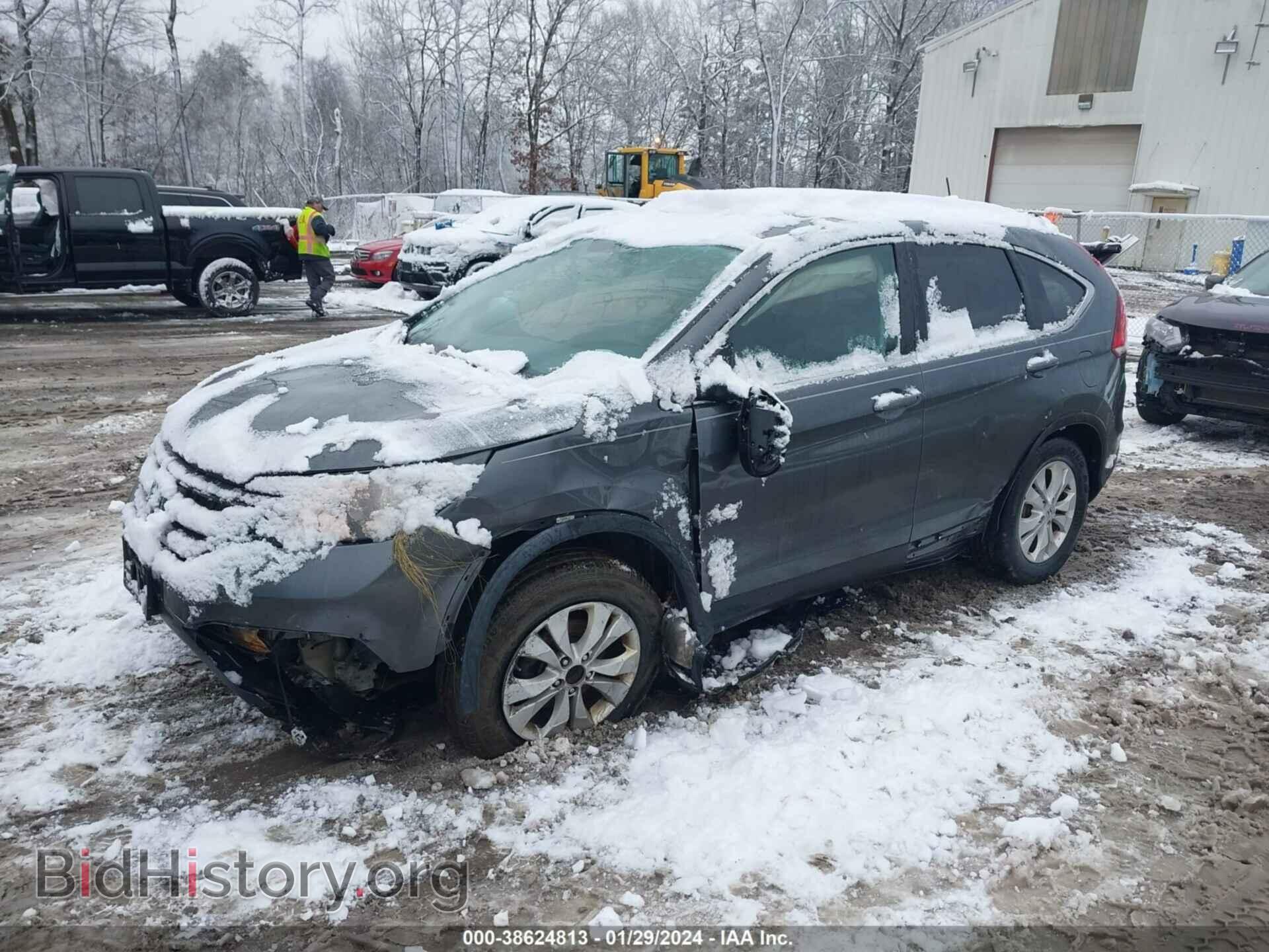2013 HONDA CR-V - VIN: 2HKRM4H55DH600587 - Фото 2