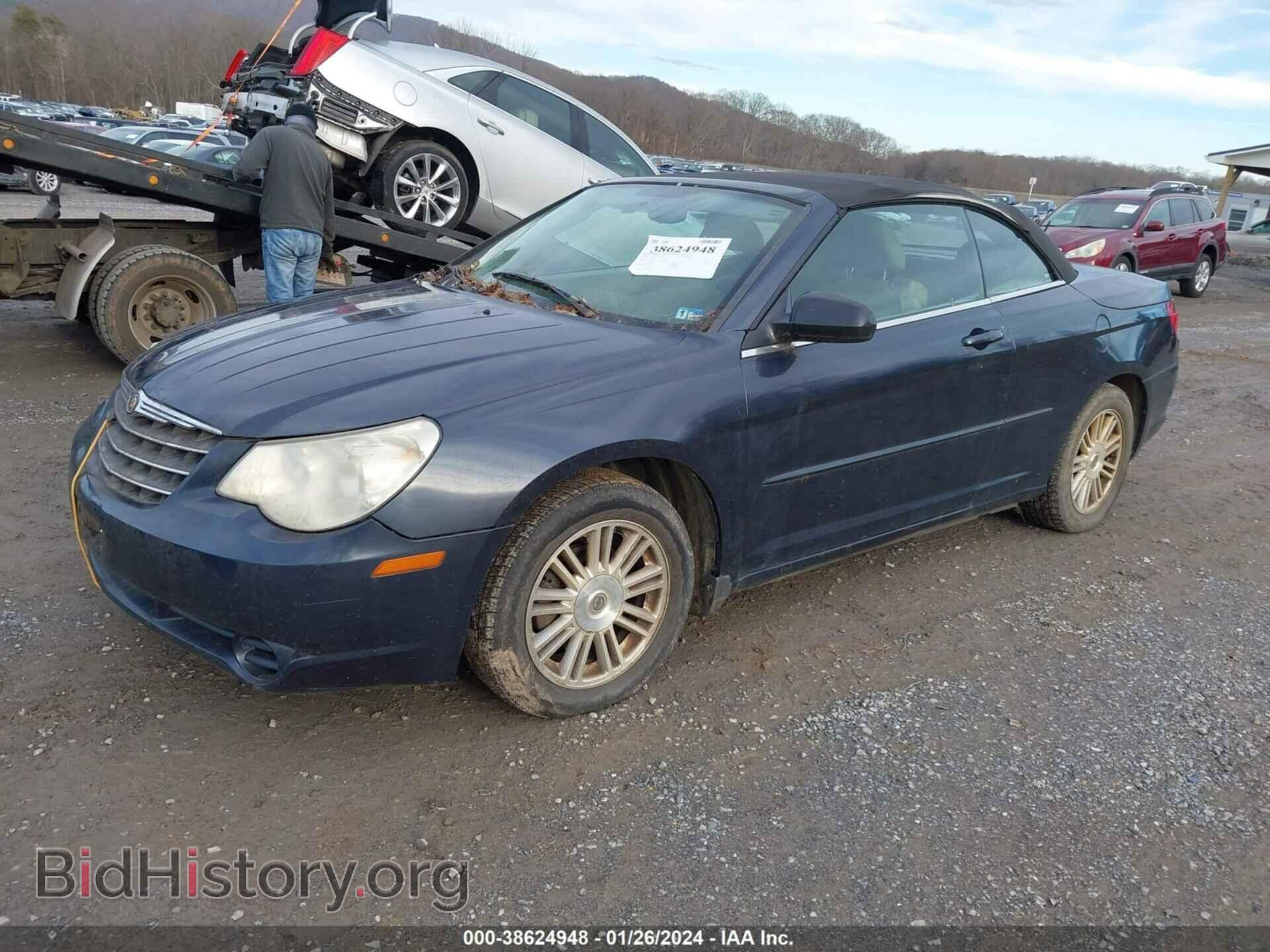 2008 CHRYSLER SEBRING - VIN: 1C3LC45K98N675855 - Фото 2